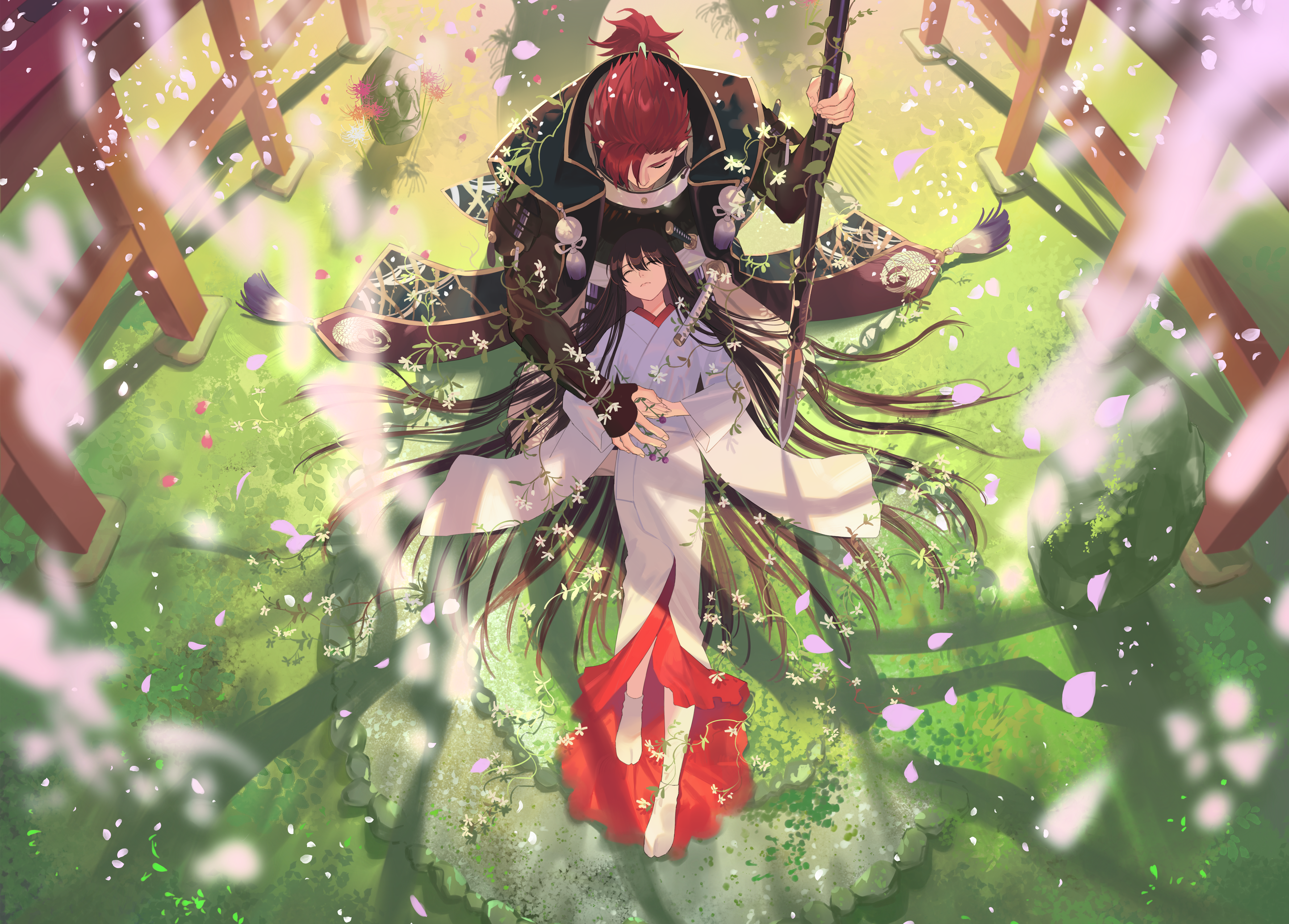 Warabi Tama from Fate Series HD Wallpaper