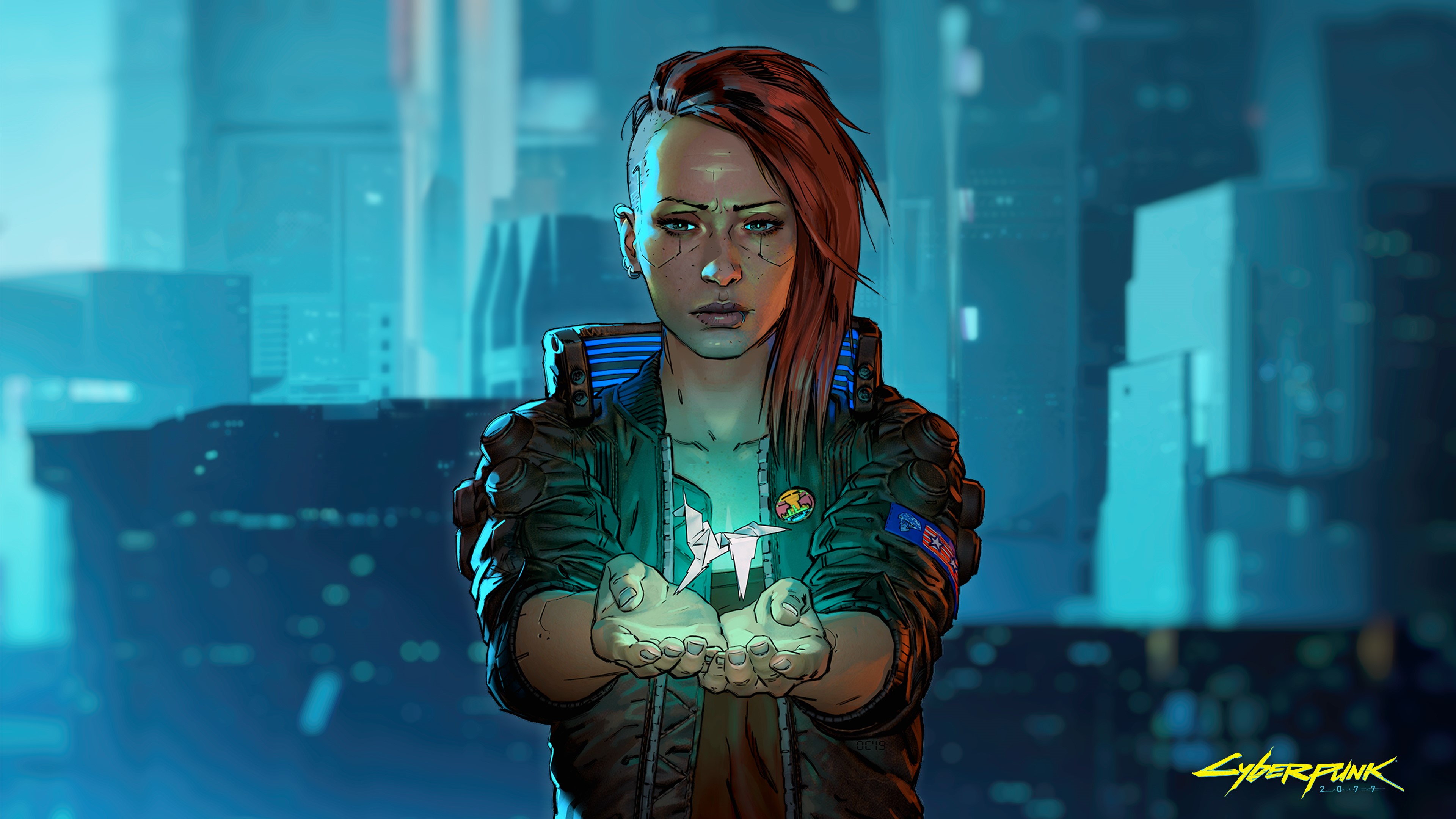 4K Cyberpunk 2077 Origami HD Wallpaper