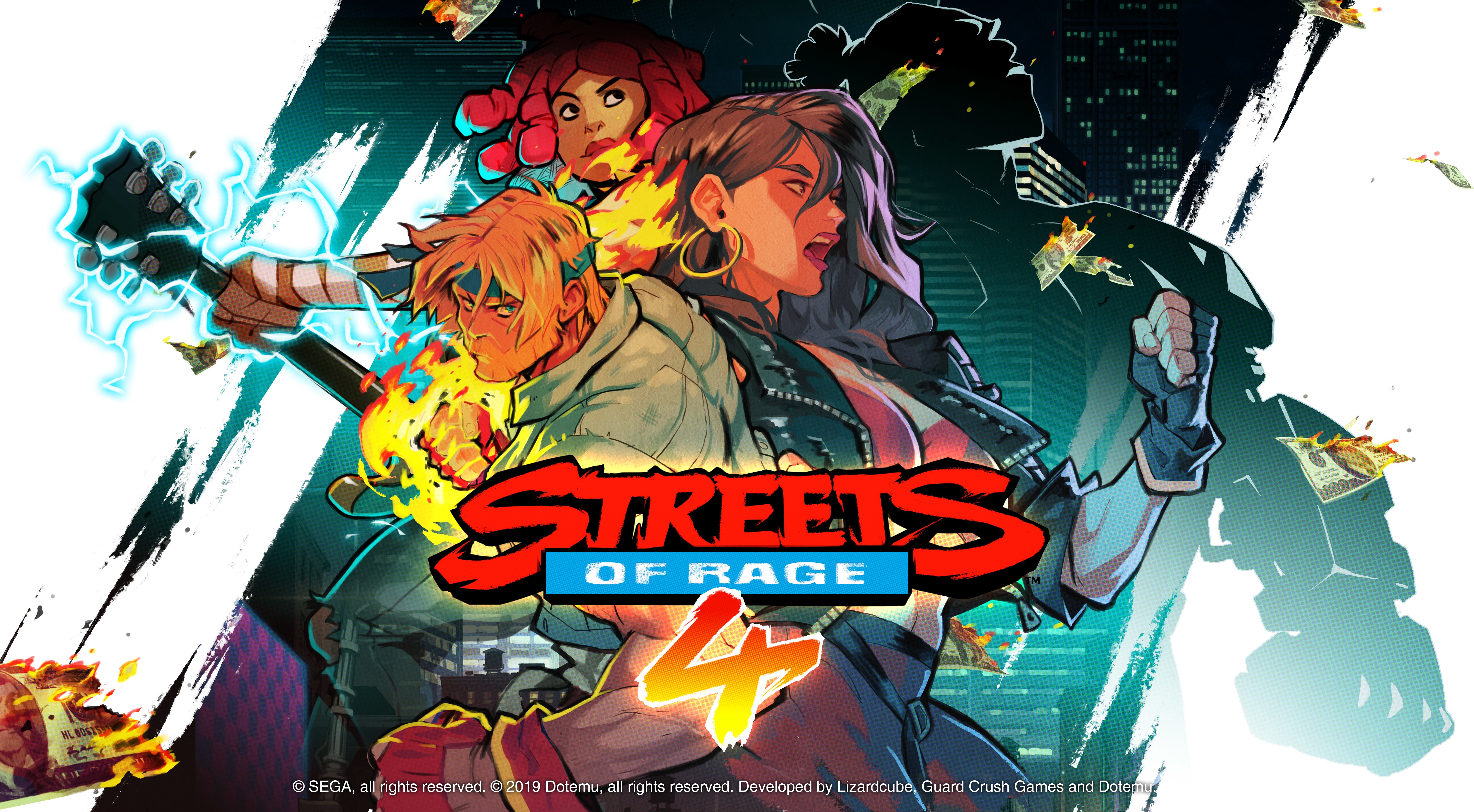 Streets of Rage 4 Artwork HD Wallpaper