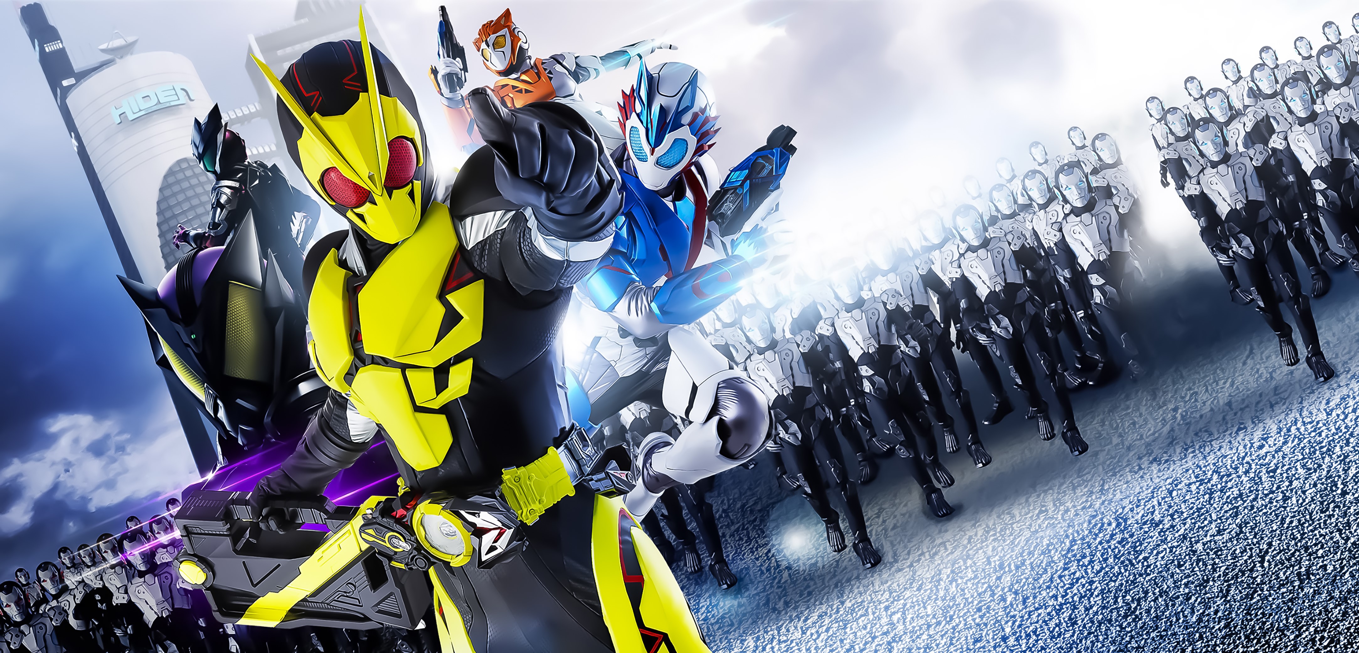 4K Kamen Rider Zero One and allies HD Wallpaper