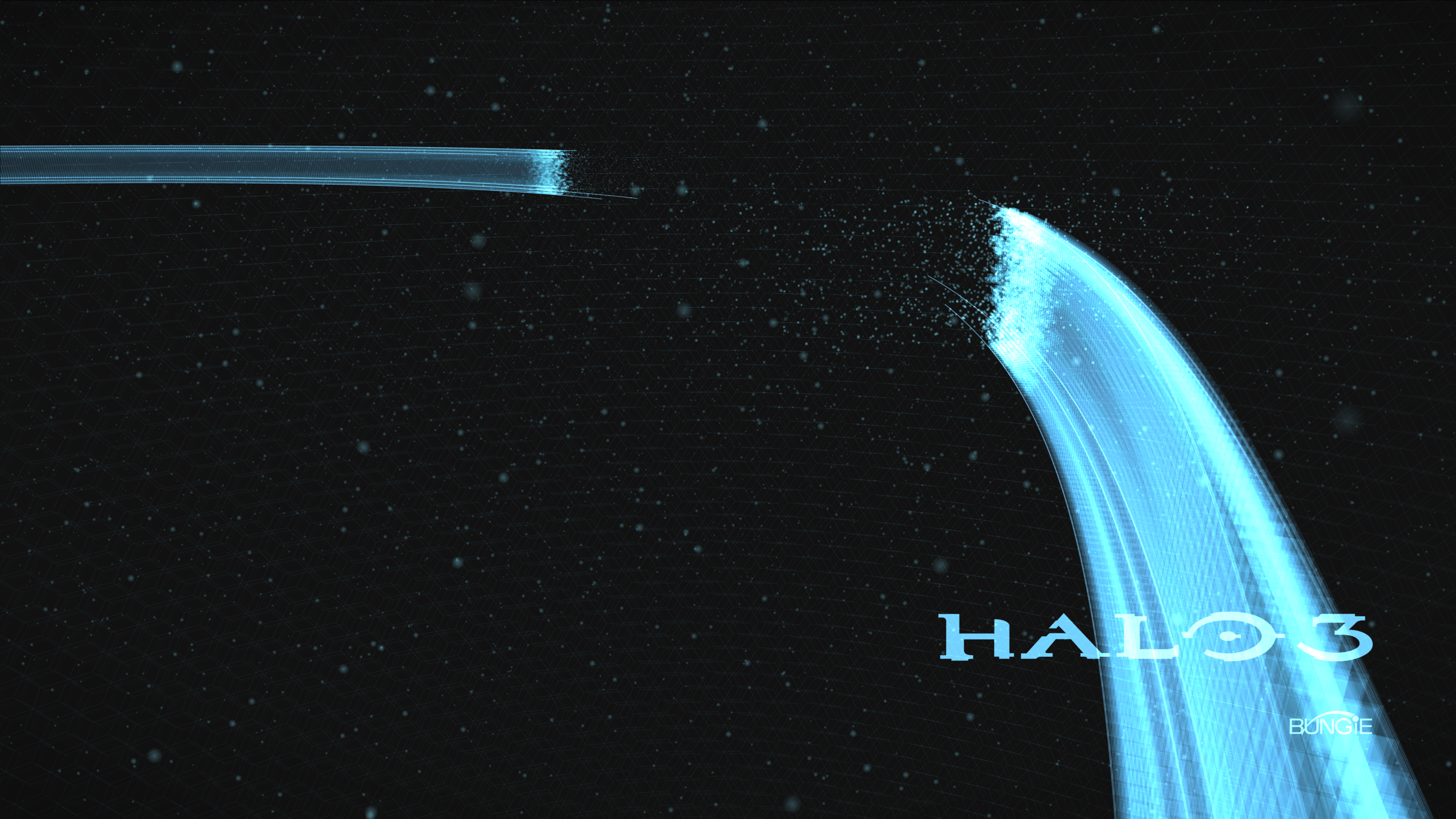 Halo 3 Loading Screen with Bungie Logo HD Wallpaper