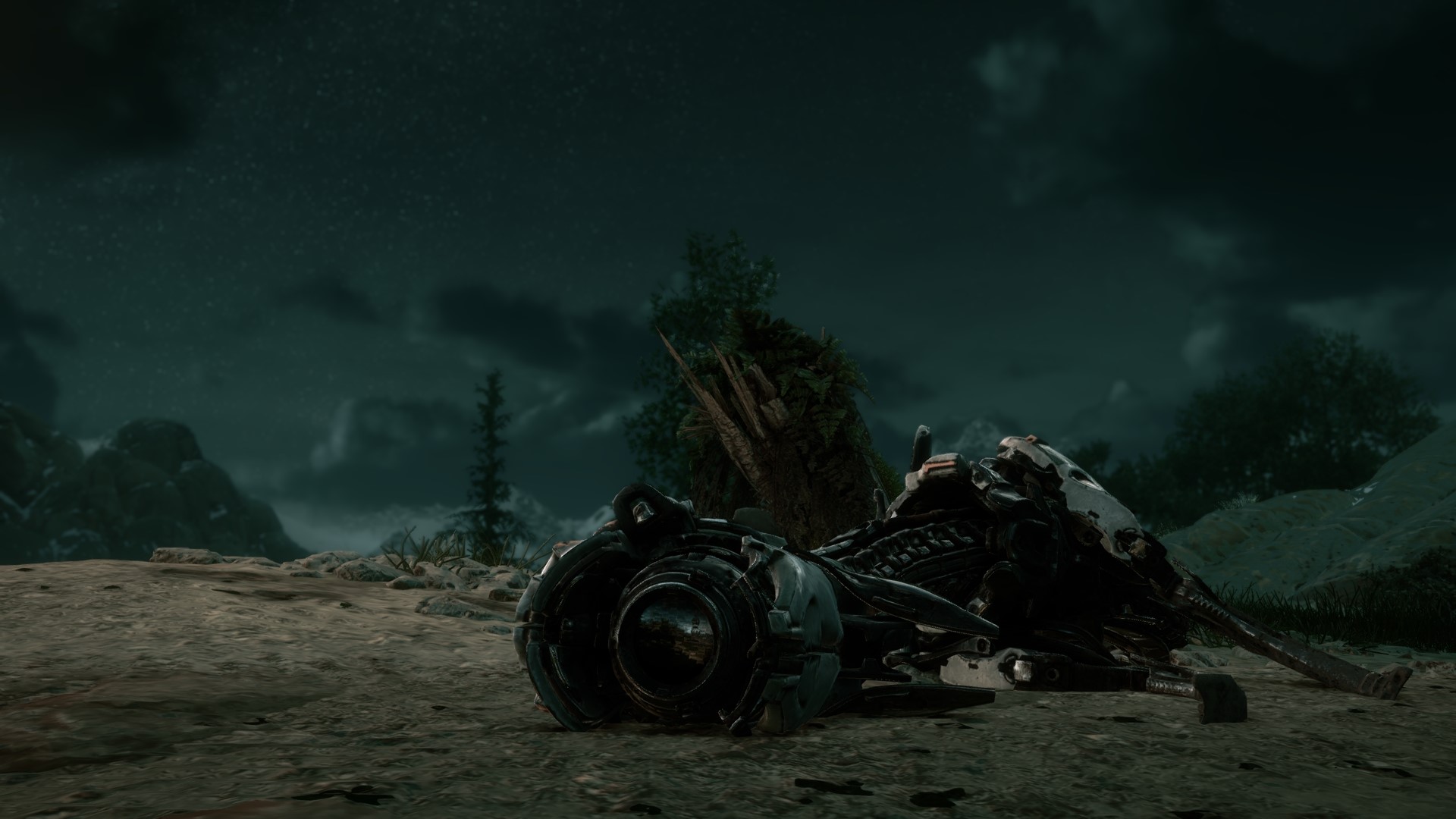 Wrecked robot in Horizon: Zero Dawn HD Wallpaper