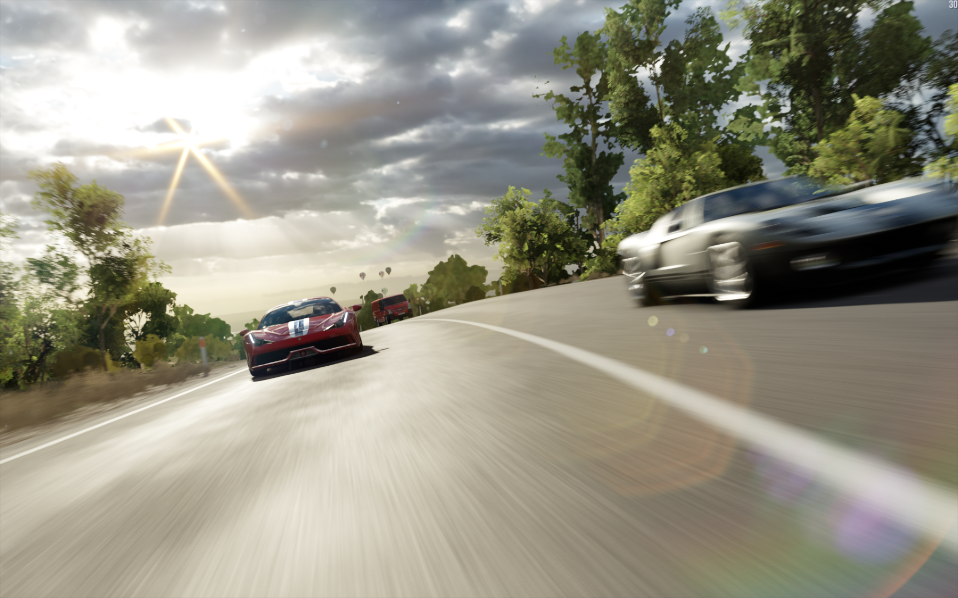 Forza Horizon 3 Racing Cars on Road HD Wallpaper
