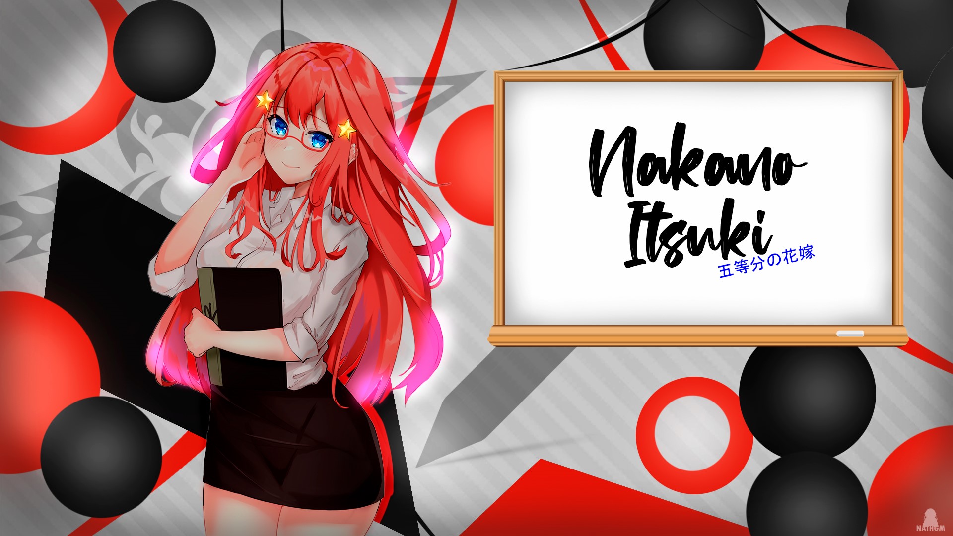 Nakano Itsuki from The Quintessential Quintuplets HD Wallpaper
