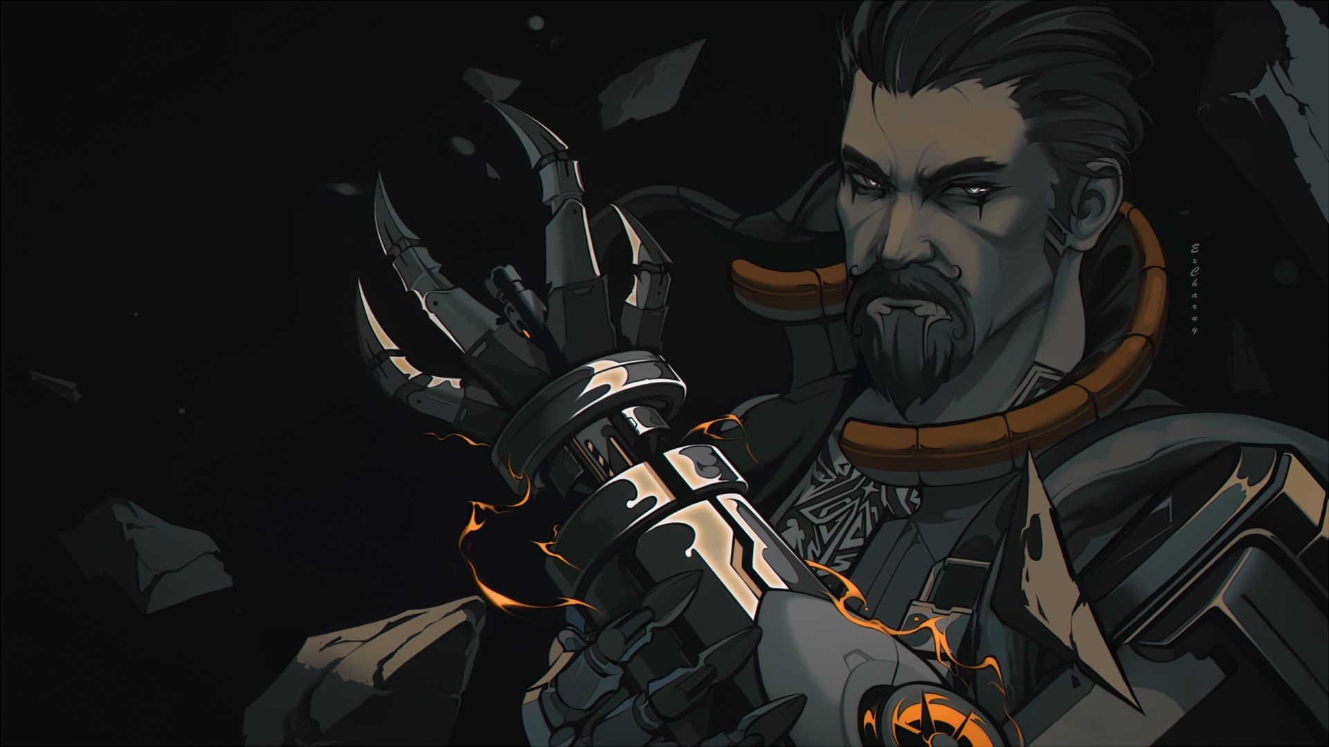 Breach from Valorant artwork HD Wallpaper