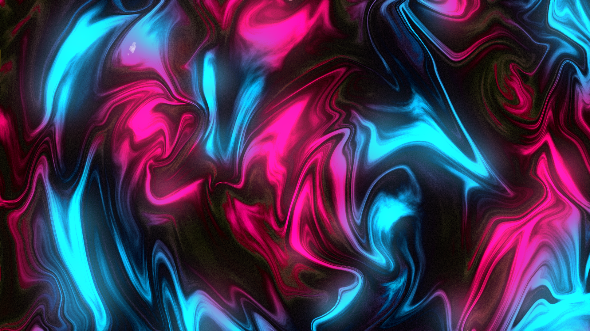 Abstract colorful swirling texture with neon pink and blue lights HD Wallpaper