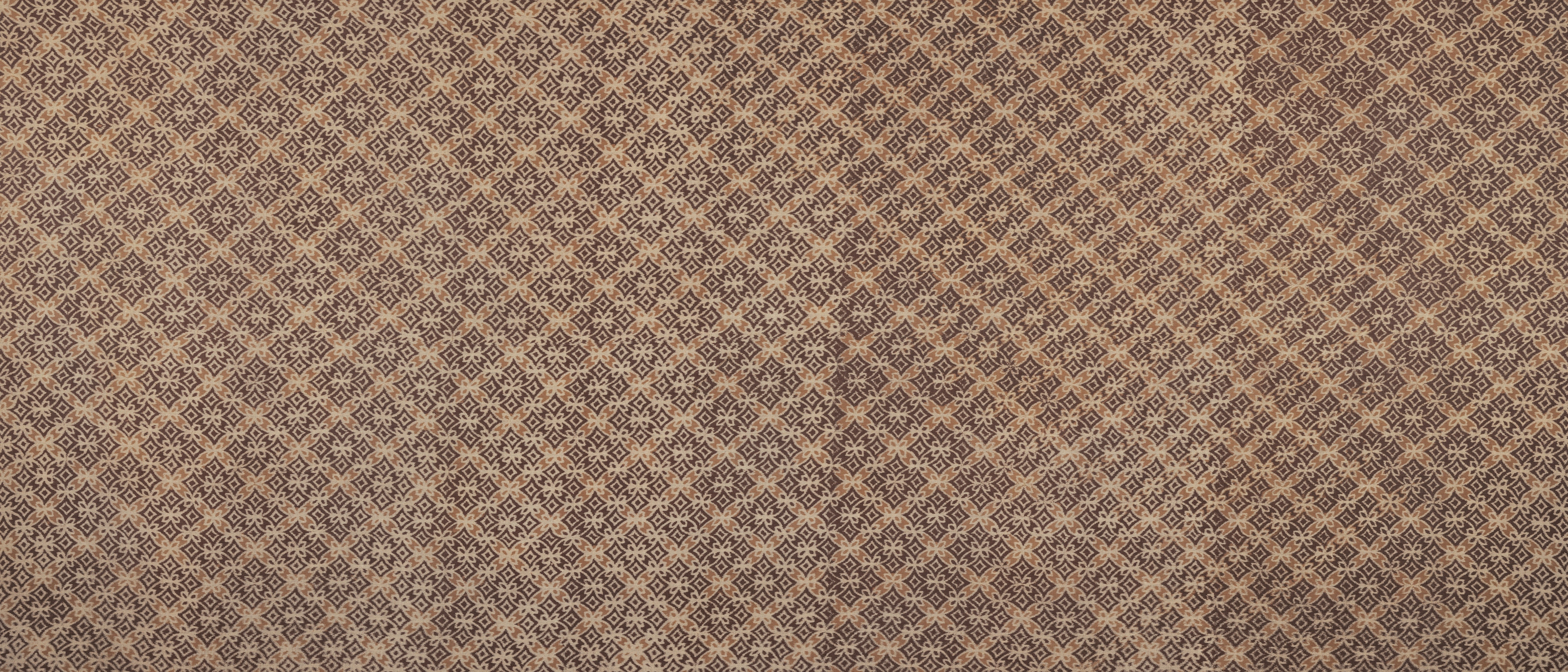 Brown fabric with diamond pattern texture HD Wallpaper