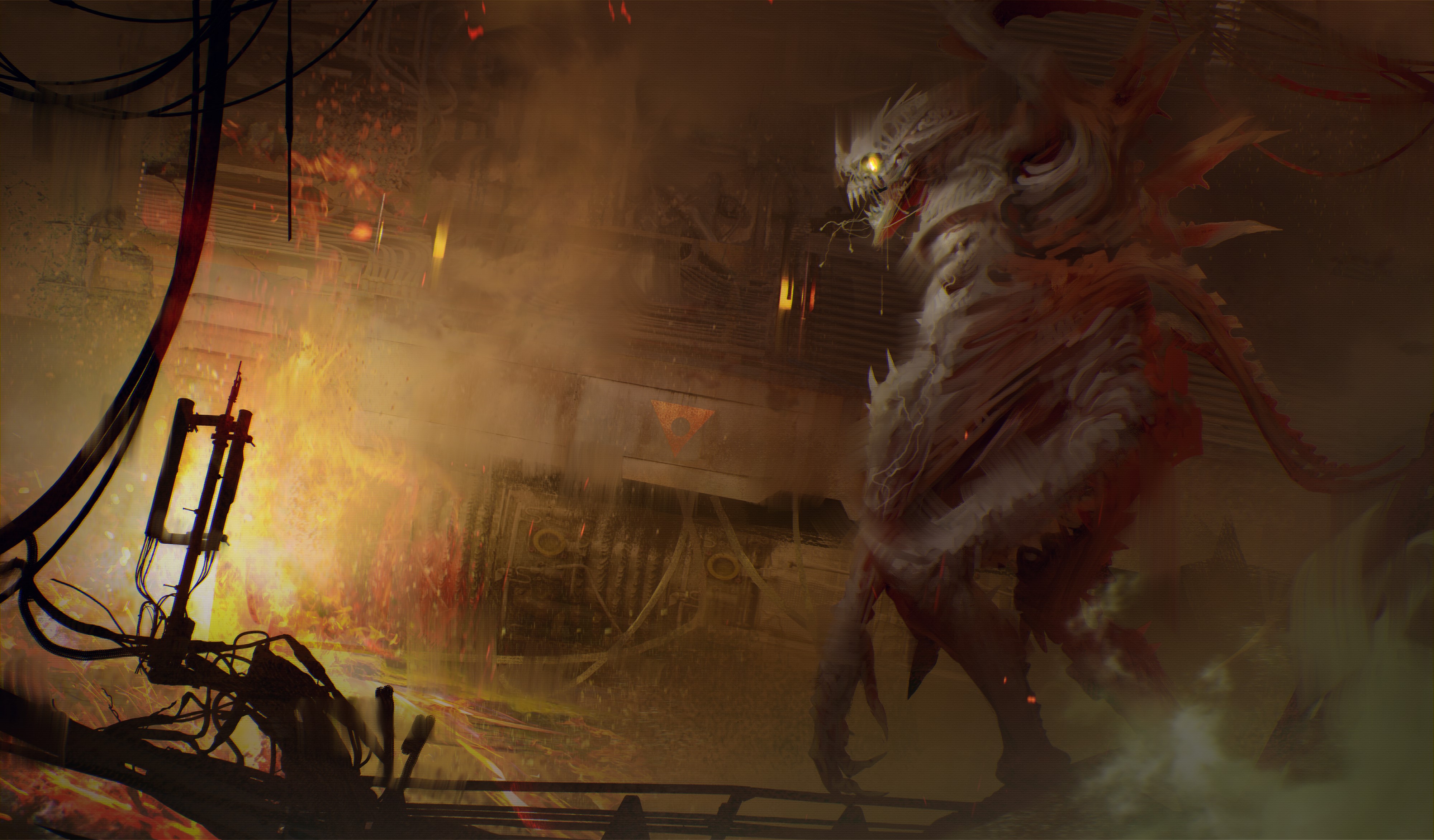 Nemesis from Lockdown board game HD Wallpaper