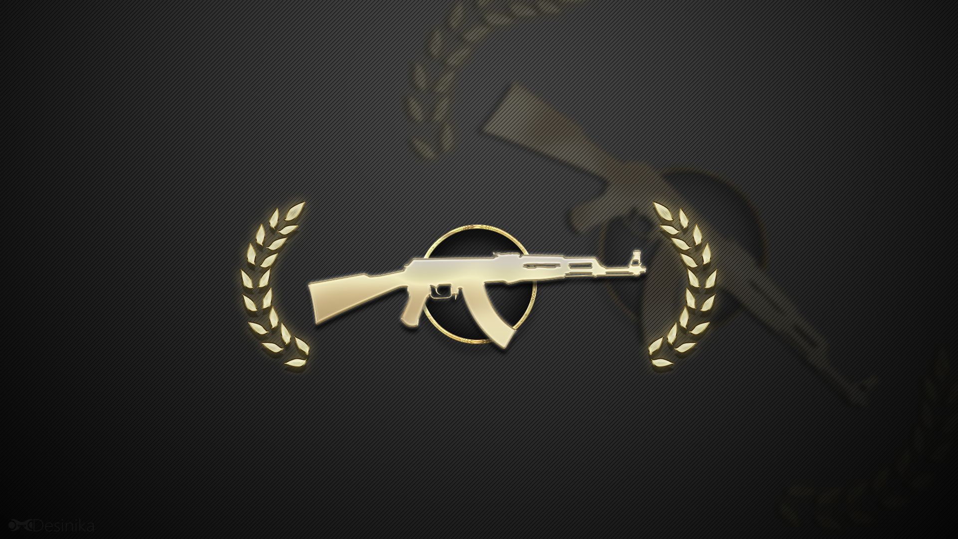 AK-47 from Counter-Strike: Global Offensive HD Wallpaper
