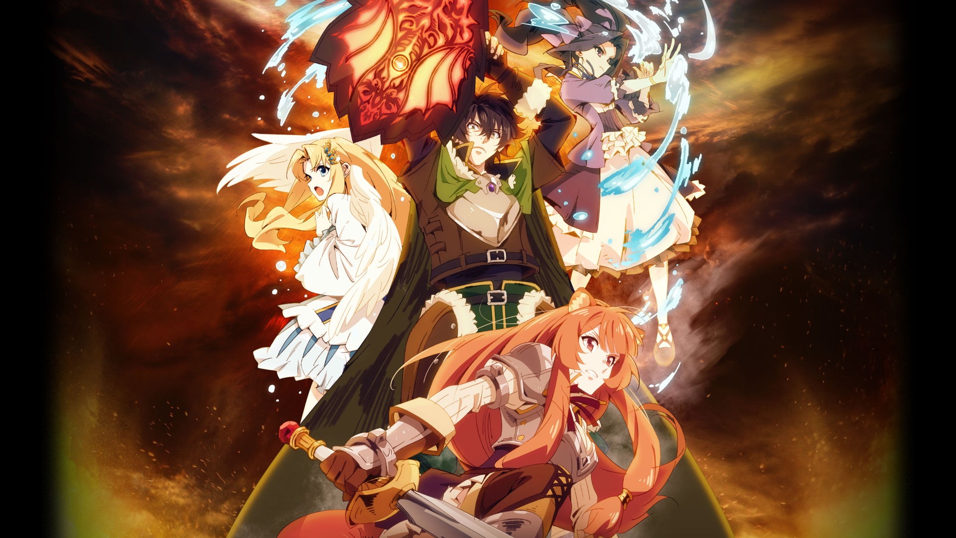 The Rising of the Shield Hero characters HD Wallpaper