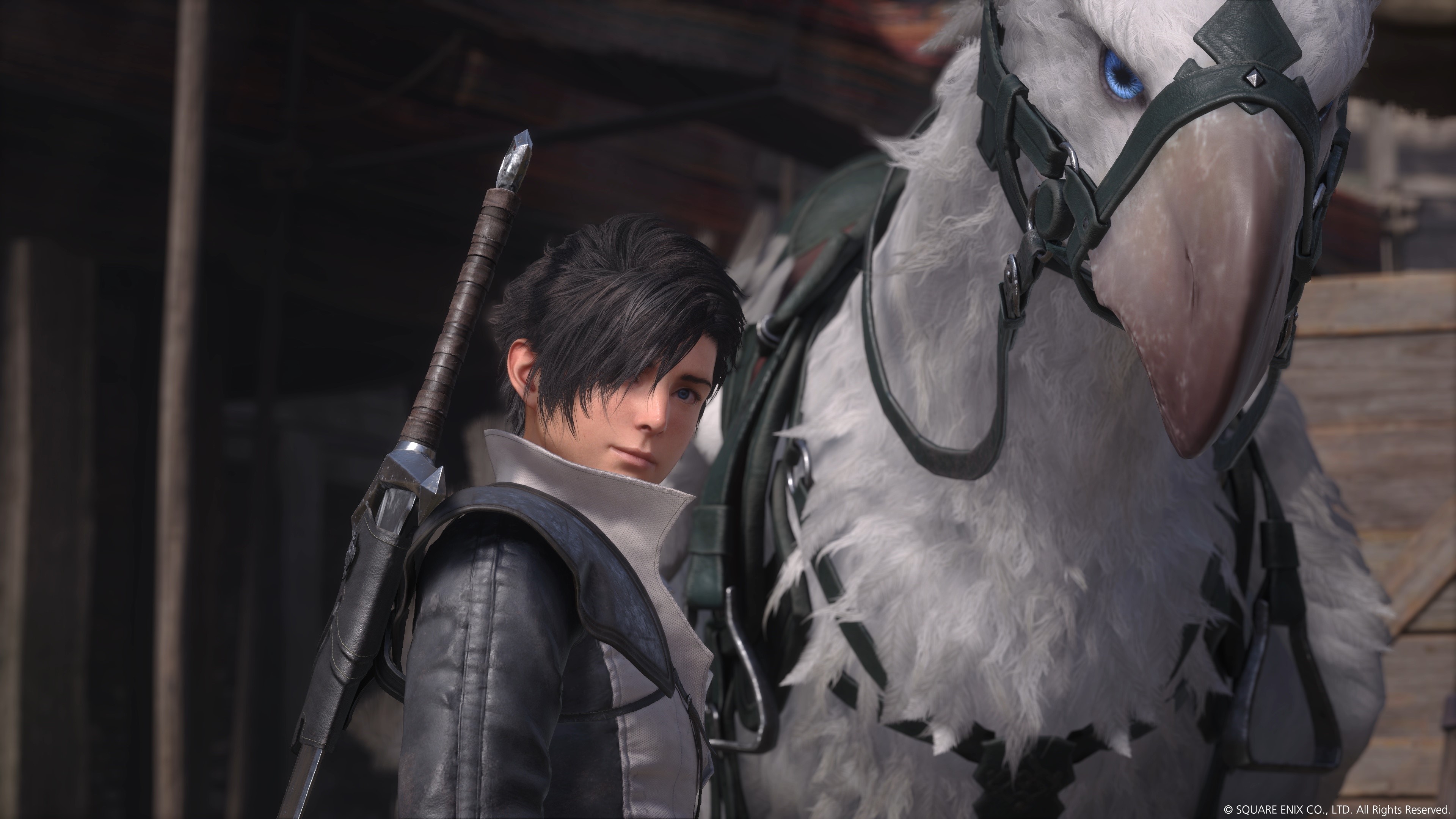 Clive and Phoenix from Final Fantasy XVI HD Wallpaper