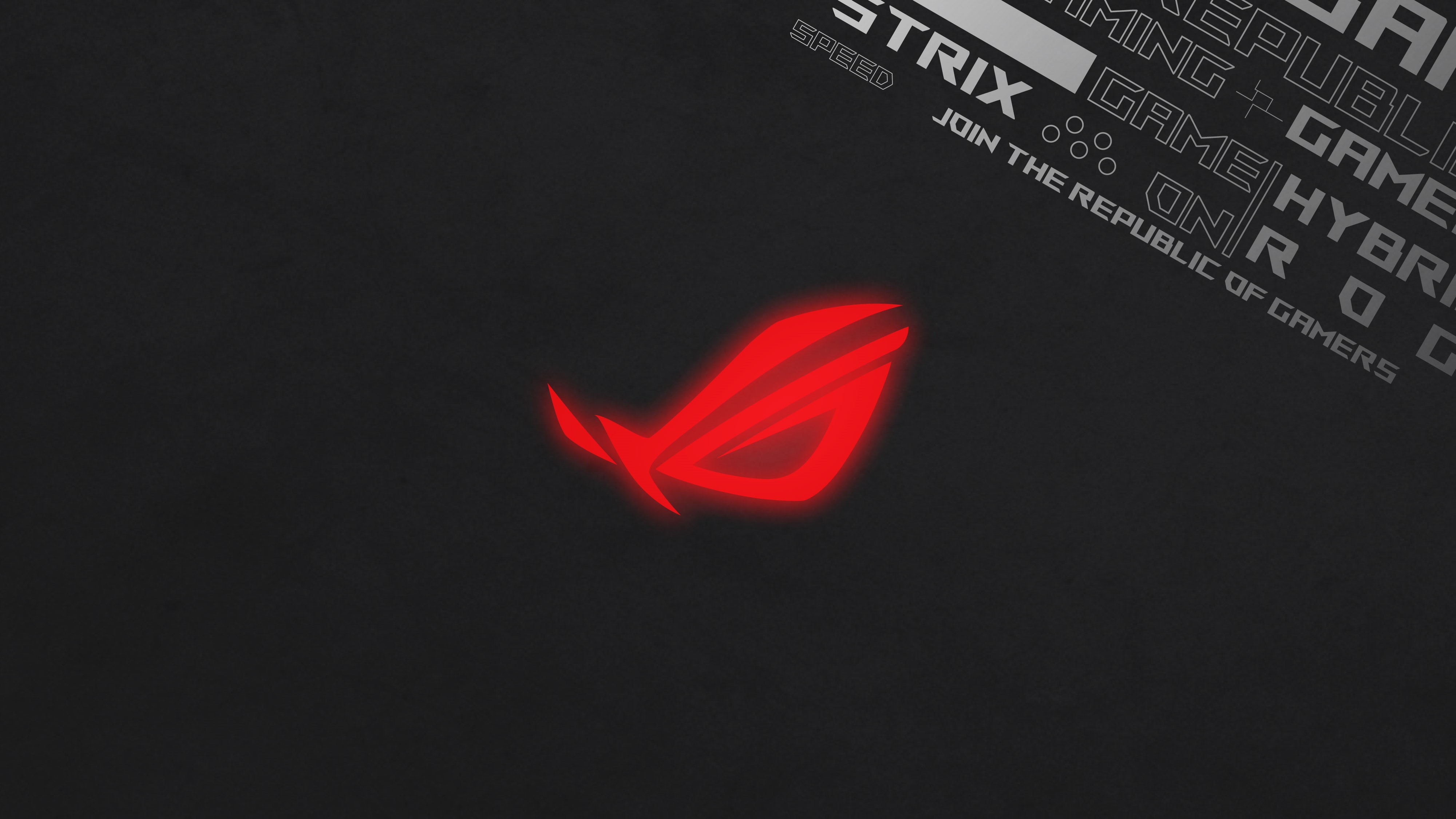 ASUS Republic of Gamers Strix Logo HD Wallpaper