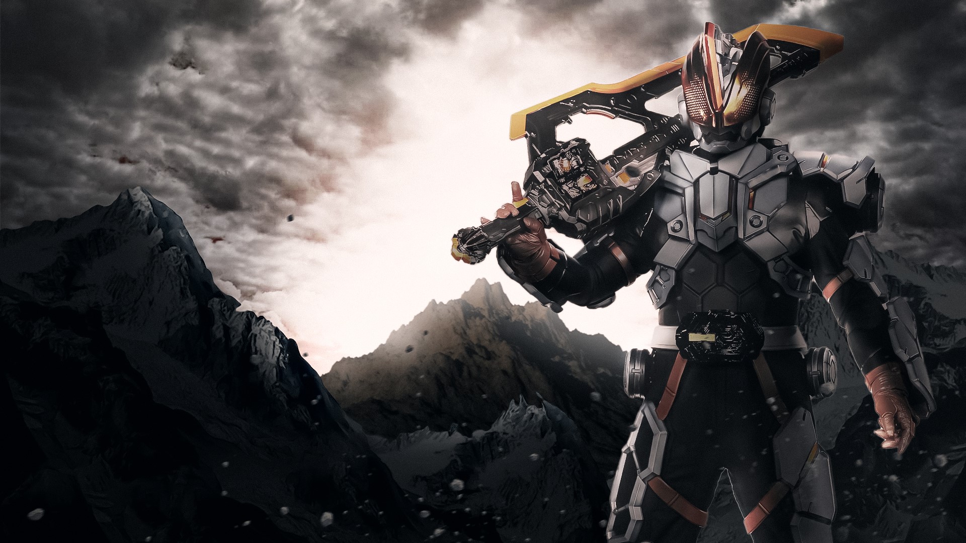 Kamen Rider Buster from Kamen Rider Saber HD Wallpaper