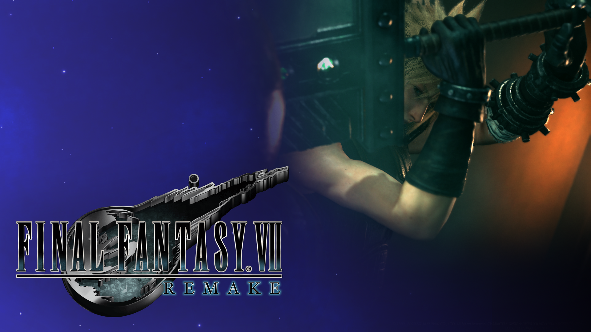 Cloud Strife from Final Fantasy VII: Remake HD Wallpaper
