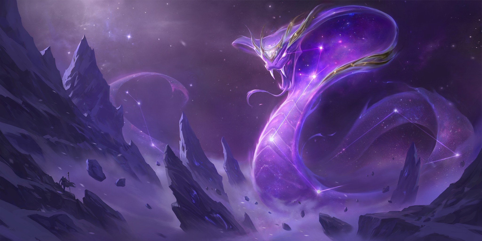 Astral Serpent from Legends of Runeterra HD Wallpaper