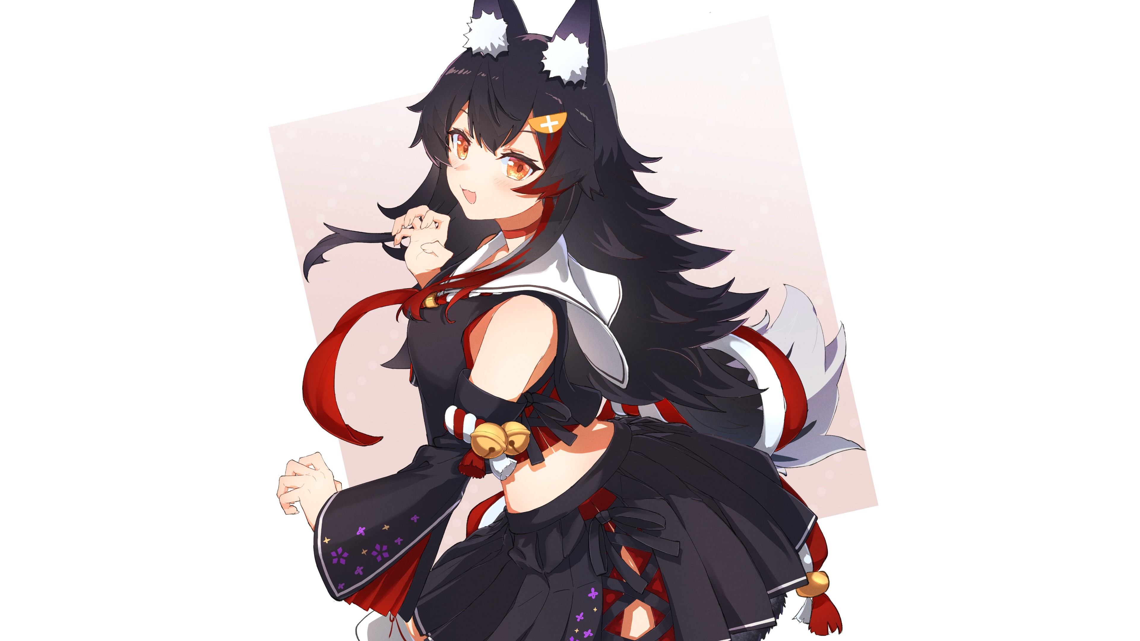 Ookami Mio from Hololive HD Wallpaper