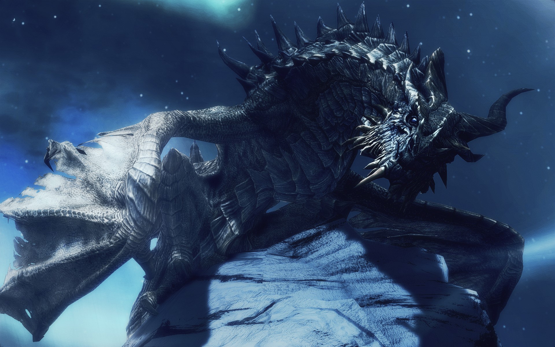 Paarthurnax from The Elder Scrolls V: Skyrim HD Wallpaper