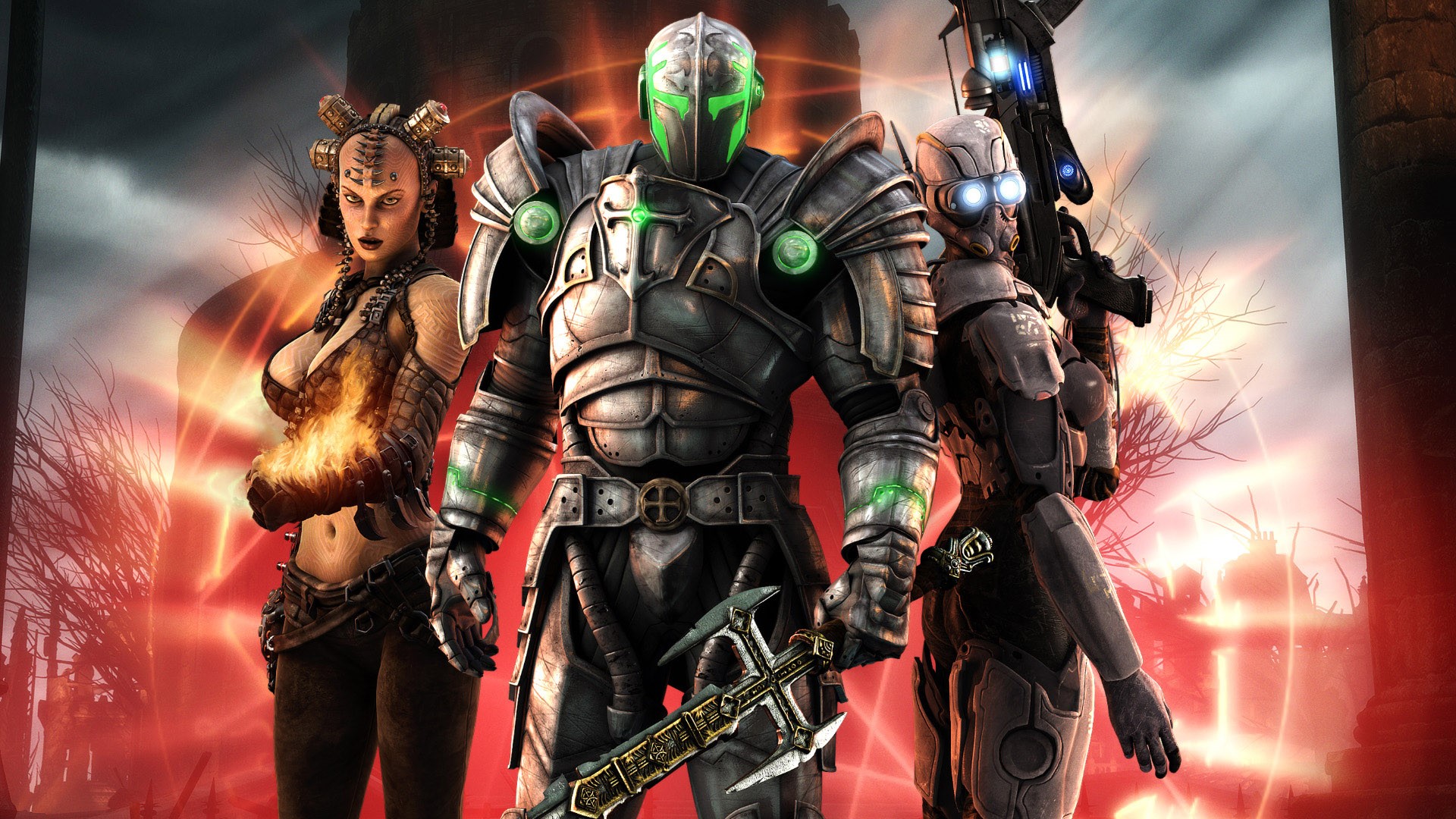 Characters from Hellgate: London HD Wallpaper