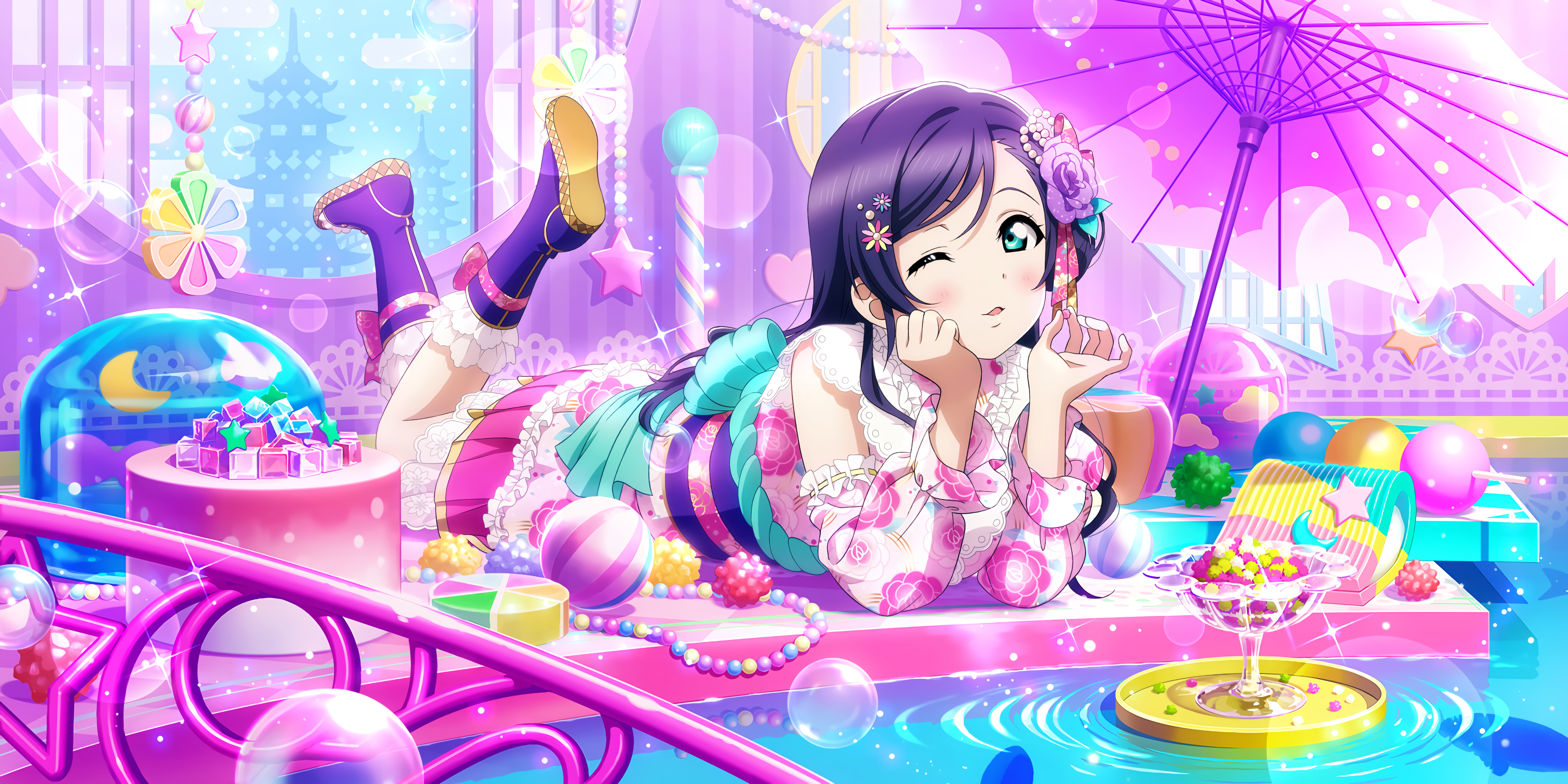 Toujou Nozomi from Love Live! Series HD Wallpaper