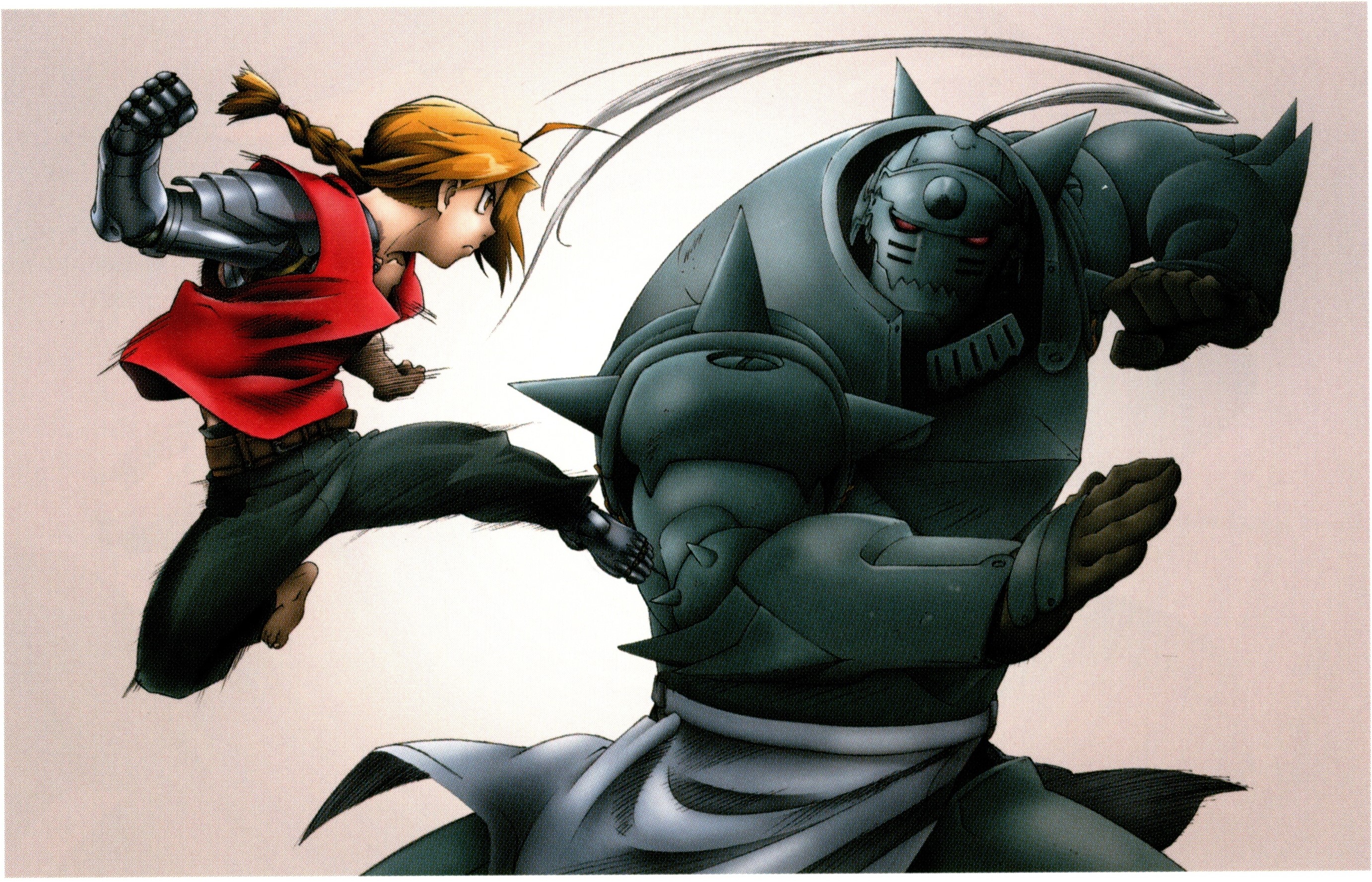 Edward and Alphonse Elric from Full Metal Alchemist HD Wallpaper