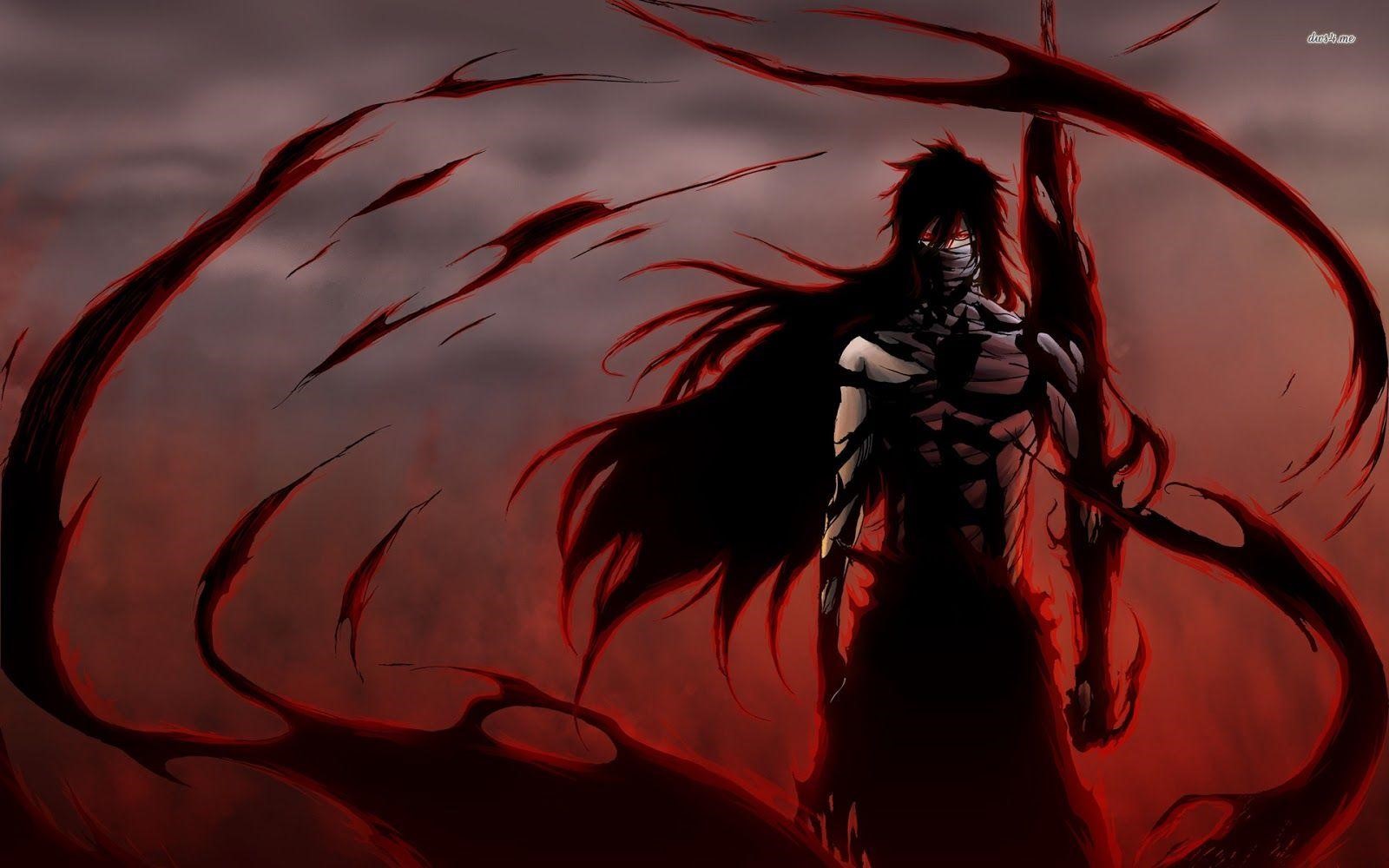 Ichigo Kurosaki in Bankai from Bleach HD Wallpaper