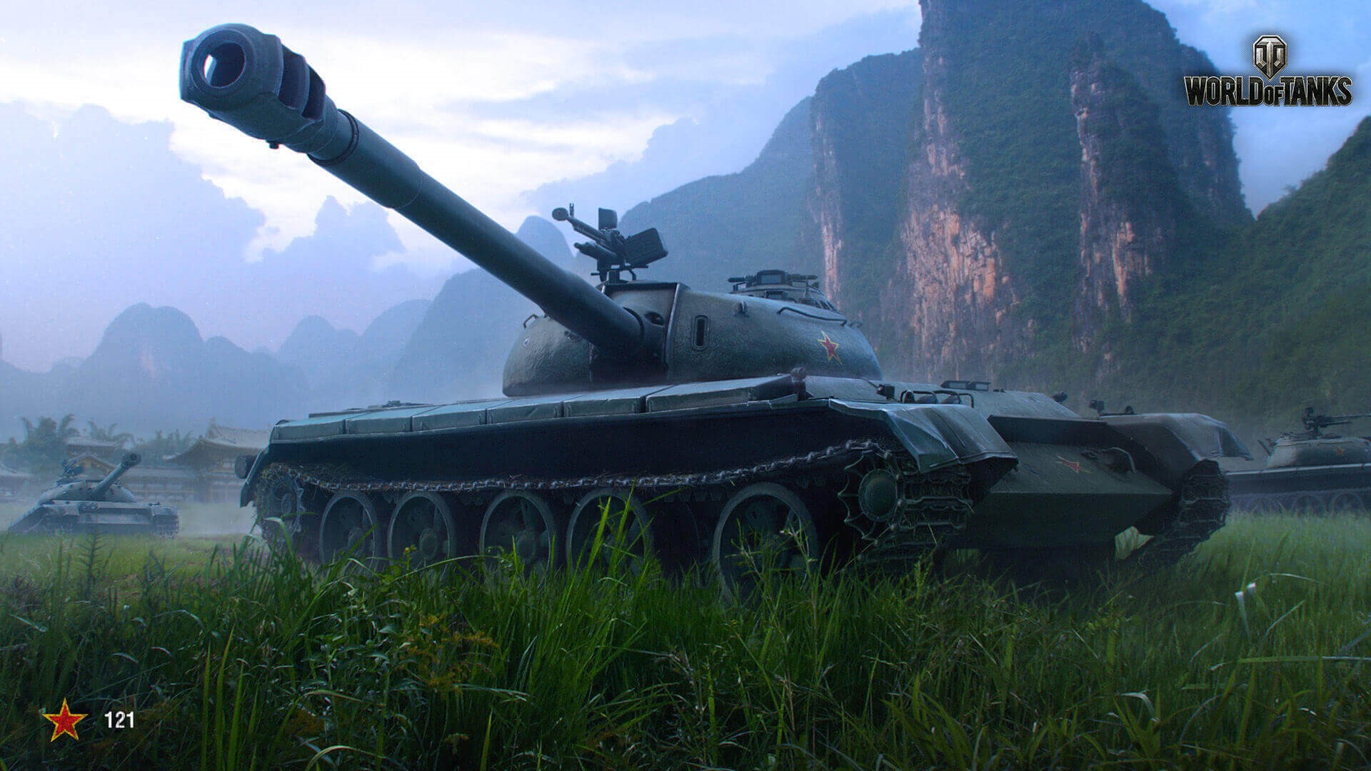 Tanks in World of Tanks HD Wallpaper