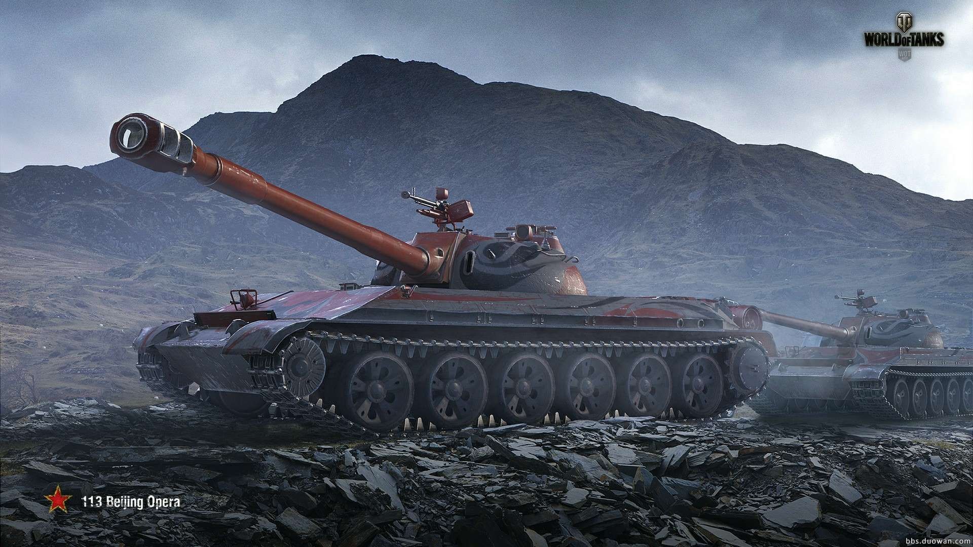113 Beijing Opera tank from World of Tanks HD Wallpaper
