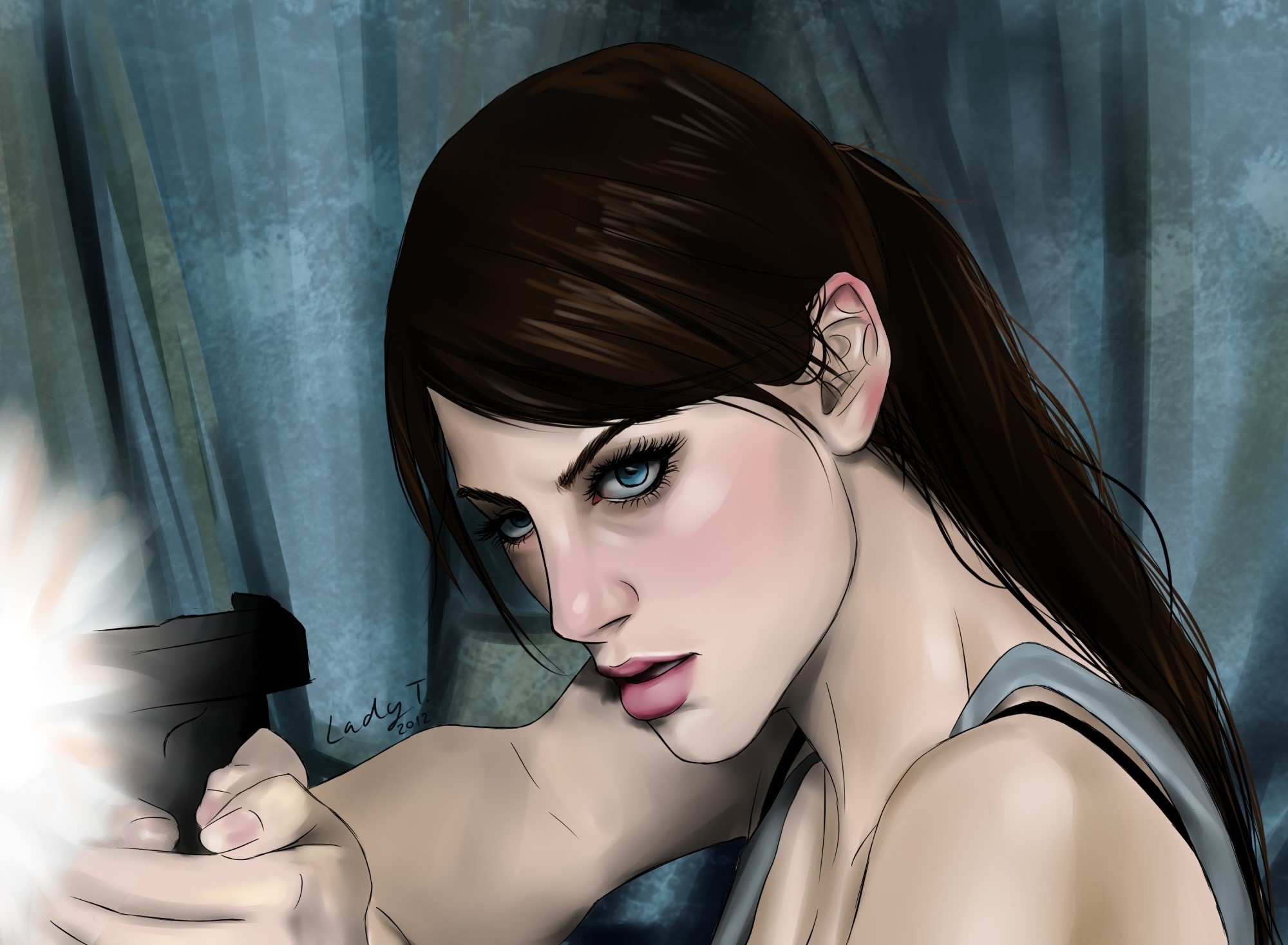 Jill Valentine from Resident Evil 3 holding a gun HD Wallpaper