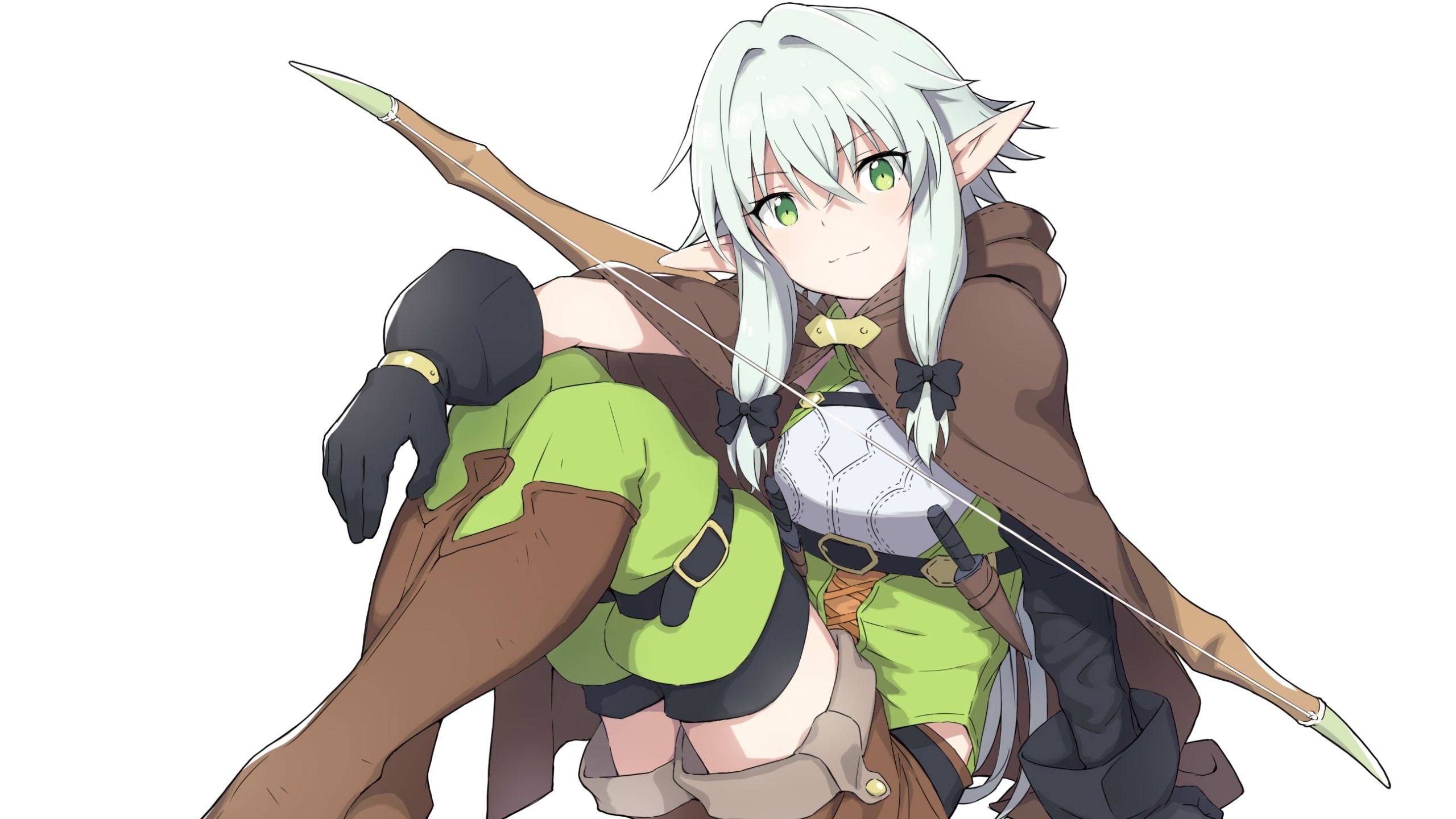 High Elf Archer from Goblin Slayer HD Wallpaper