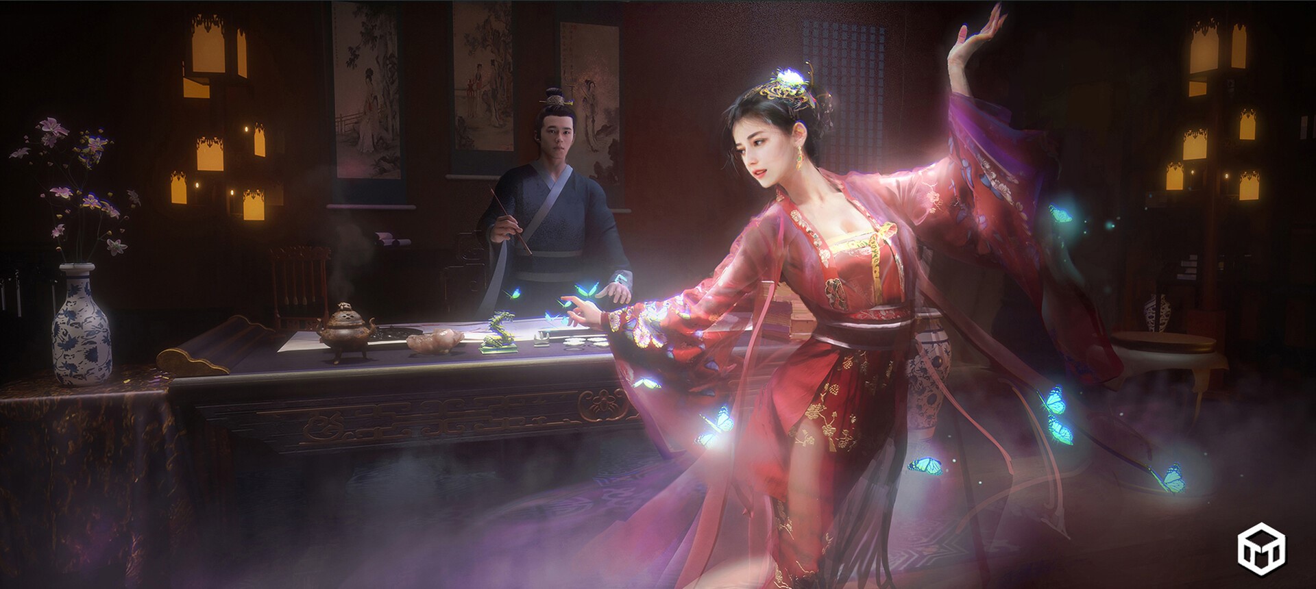 Fantasy Asian Girl Artwork by ArtStation HD Wallpaper