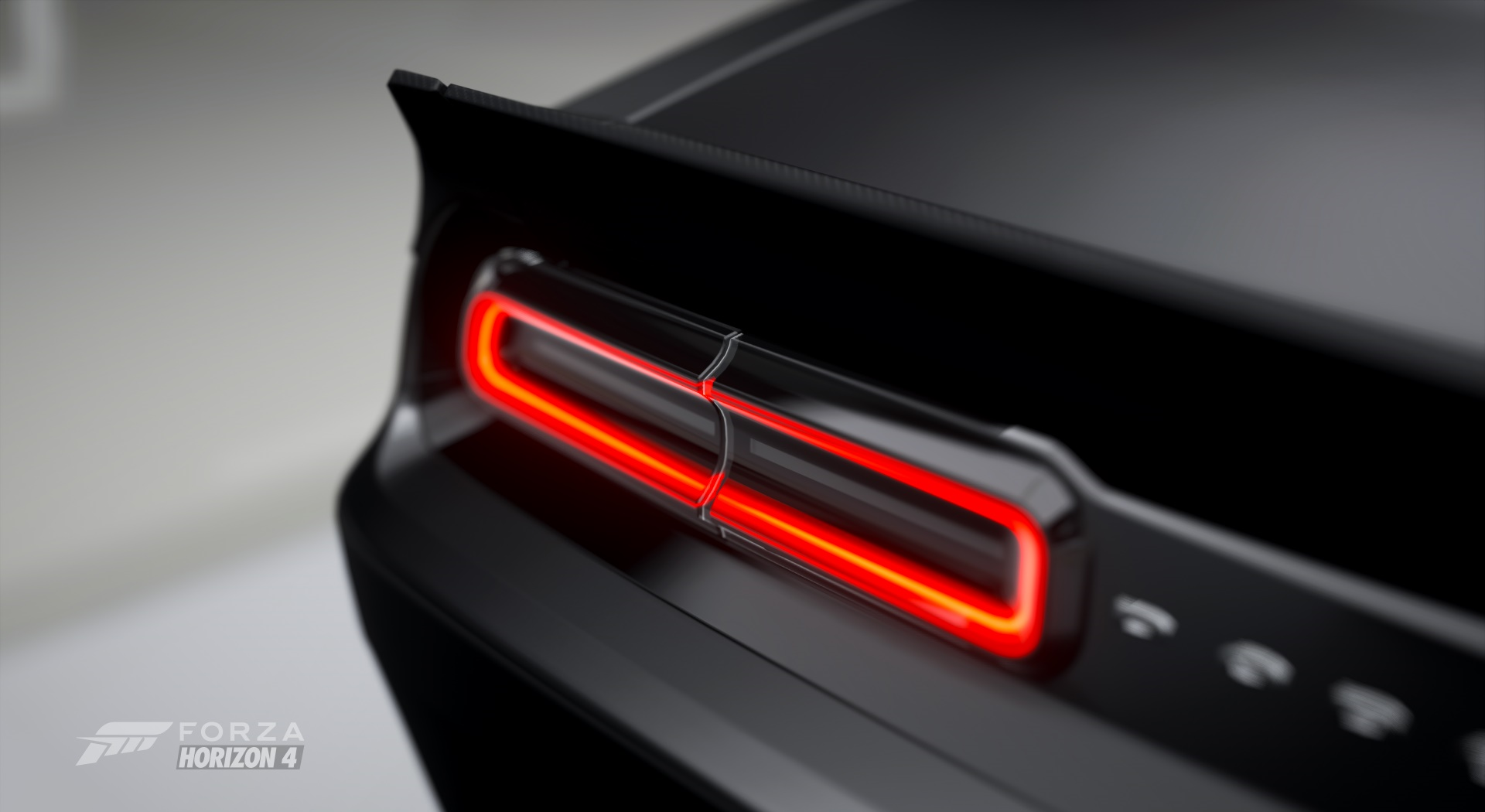 Dodge Challenger SRT taillight in Forza Horizon 4 HD Wallpaper
