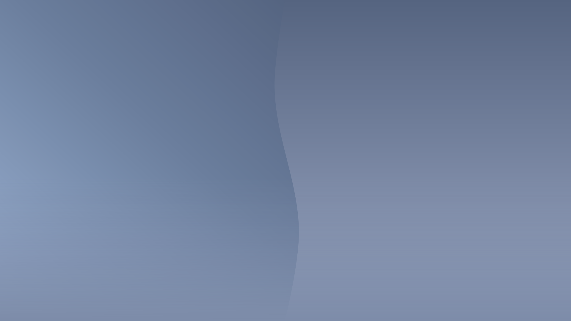 Abstract blue gradient with a curved line HD Wallpaper