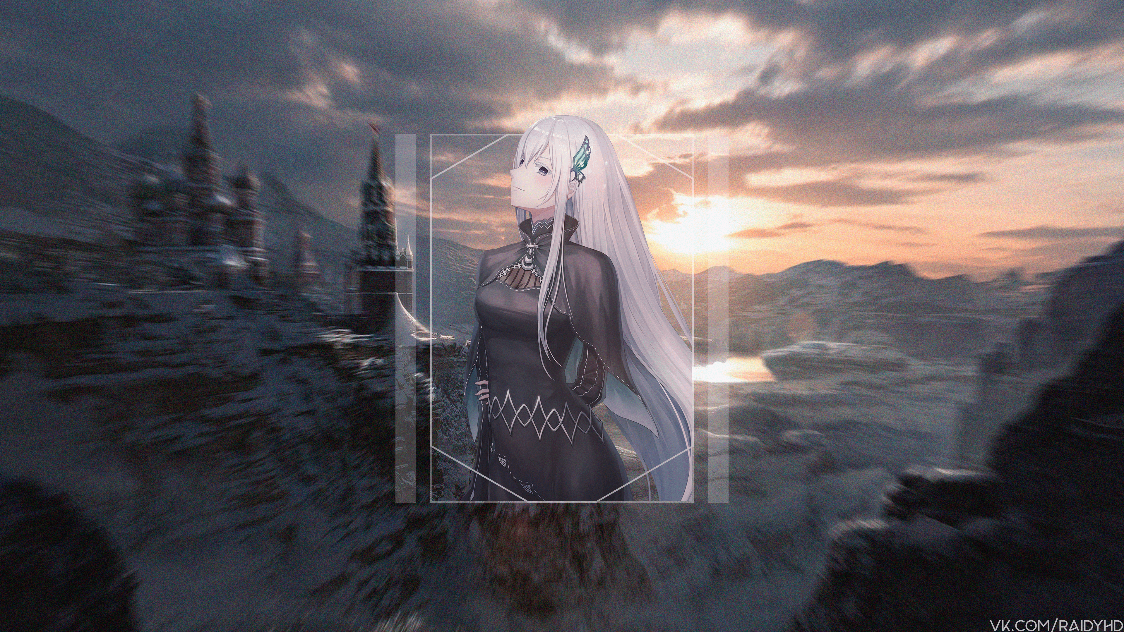 4K Echidna from Re:Zero Kara Hajimeru Isekai Seikatsu HD Wallpaper