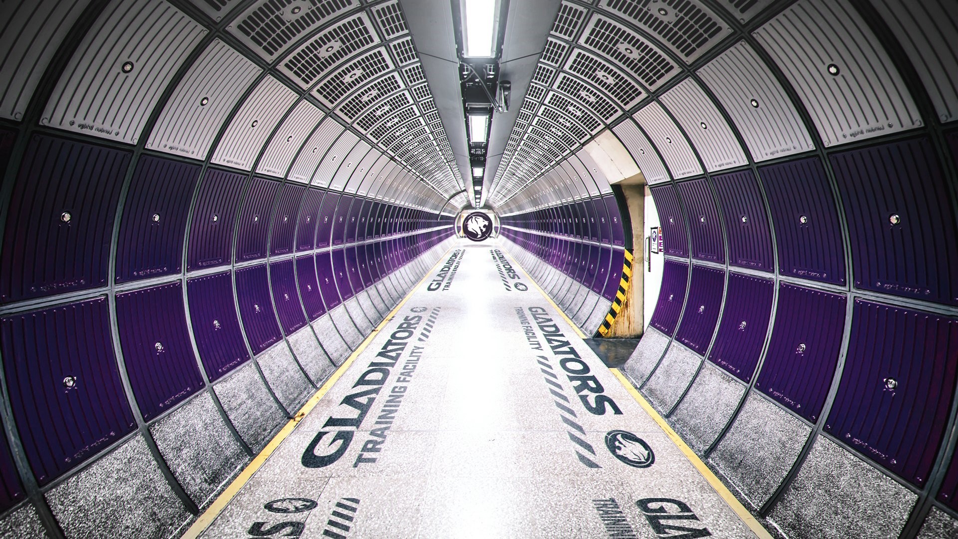 Gladiators Training Facility Hallway HD Wallpaper