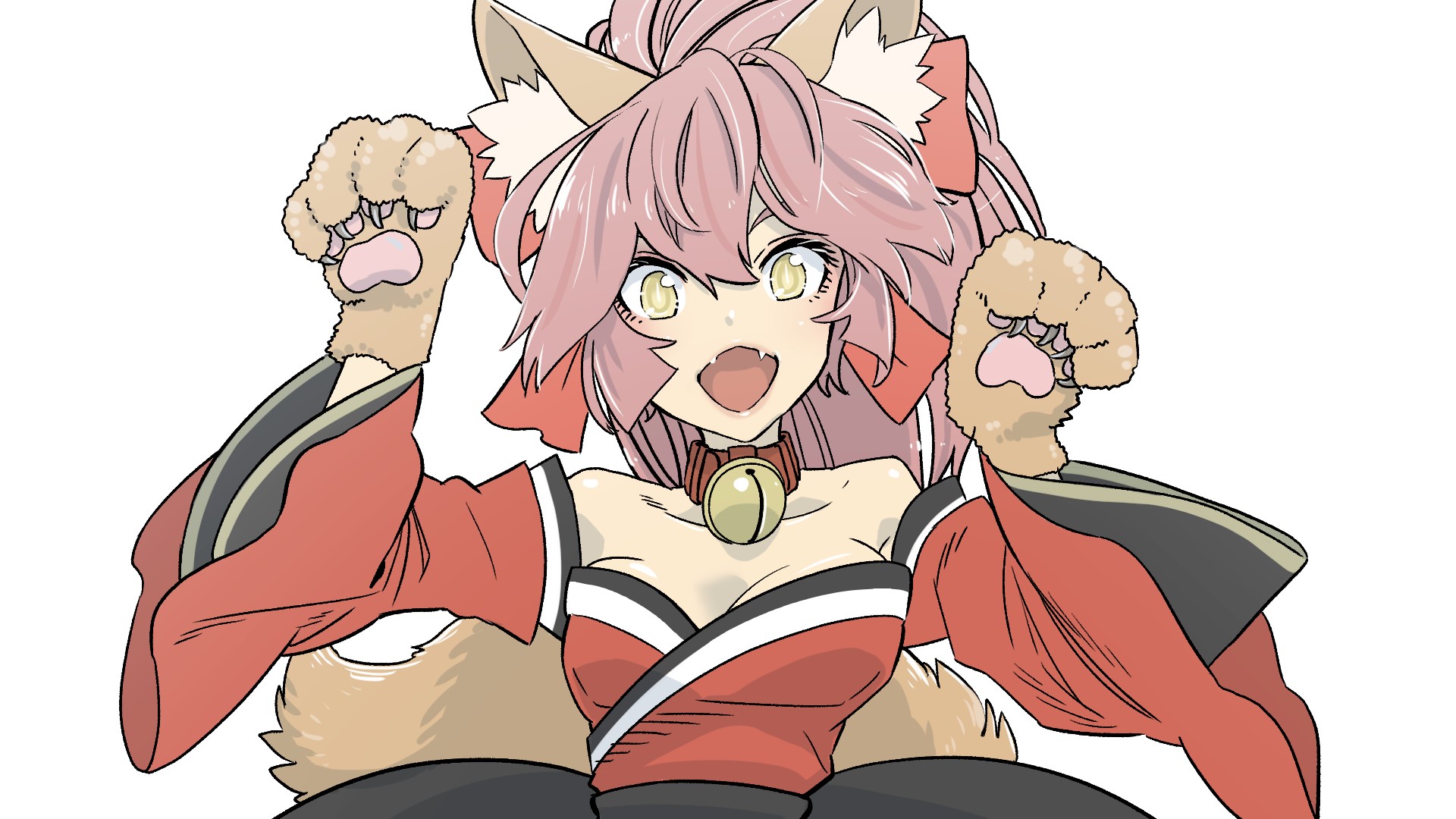 Tamamo Cat from Fate/Grand Order HD Wallpaper