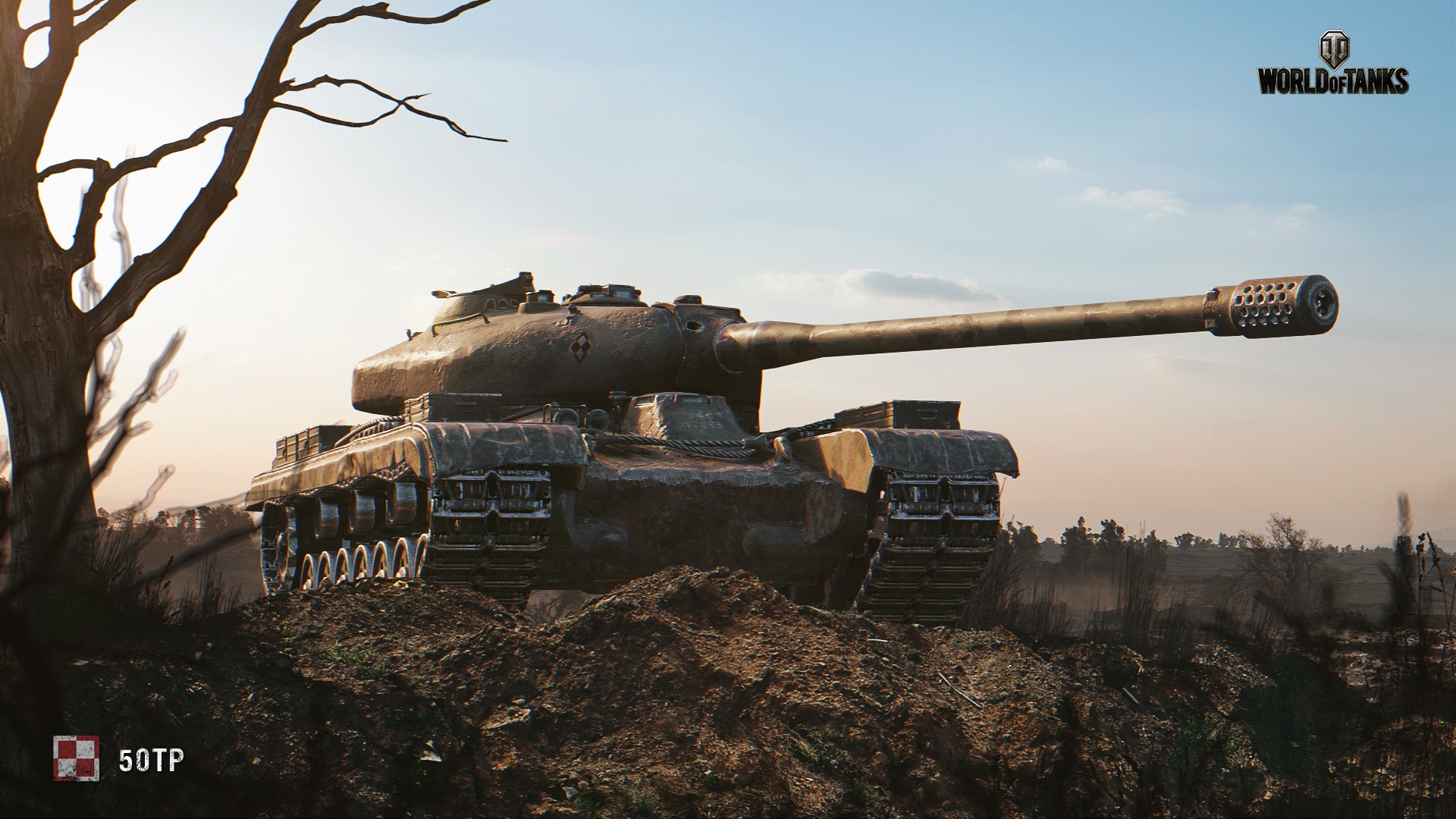 50TP Tank from World of Tanks HD Wallpaper