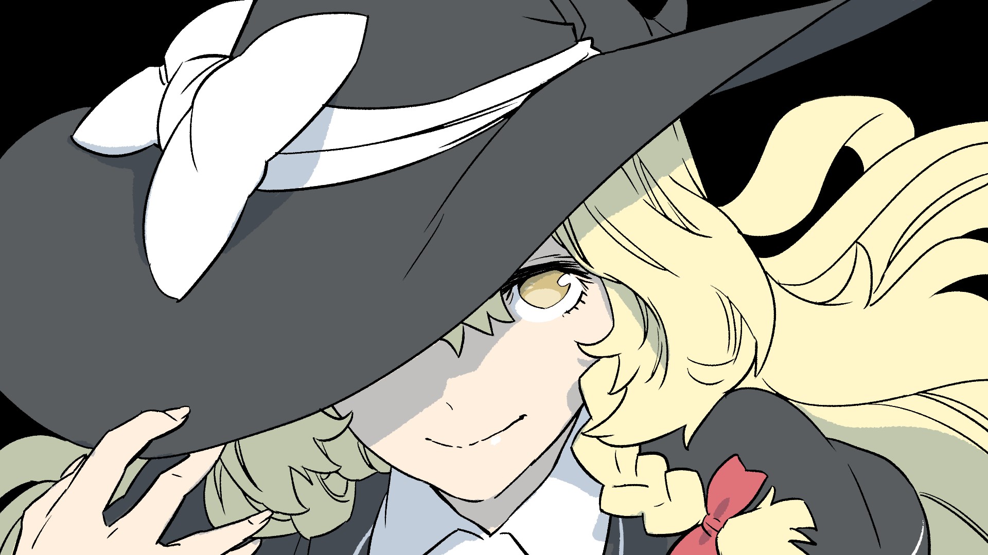 Marisa Kirisame from Touhou Project HD Wallpaper