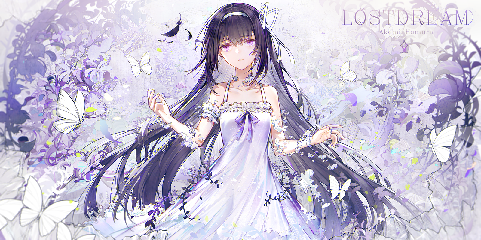 Akemi Homura from Mahou Shoujo Madoka Magica HD Wallpaper
