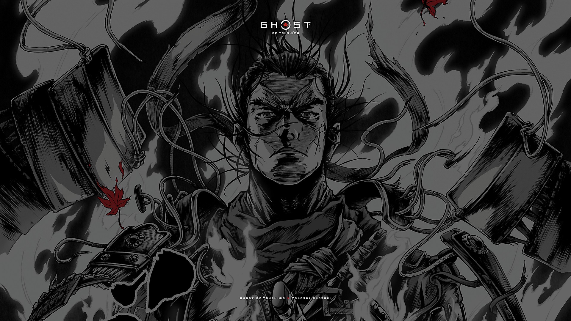 Ghost of Tsushima Samurai Art HD Wallpaper
