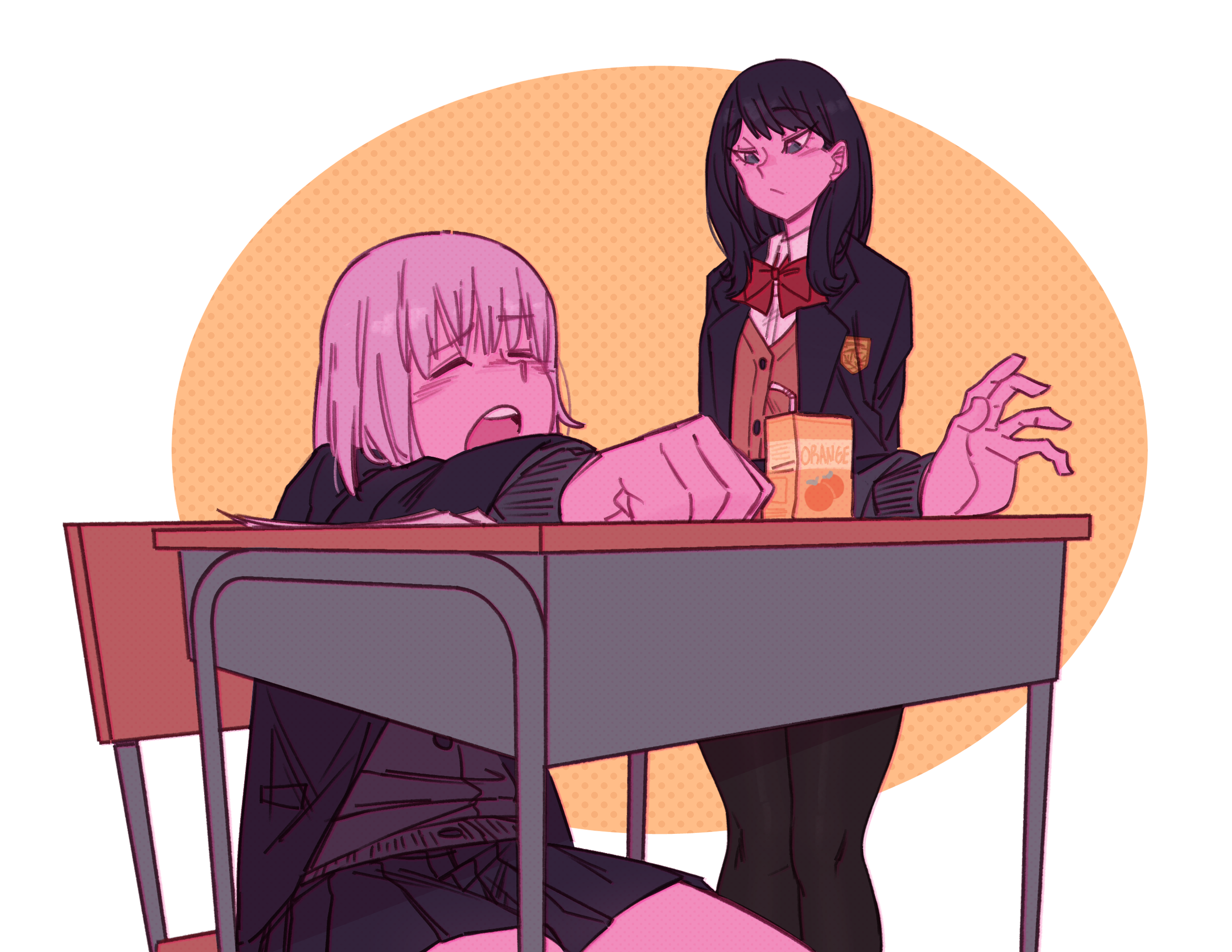 Rikka Takarada and Akane Shinjou from SSSS.GRIDMAN HD Wallpaper