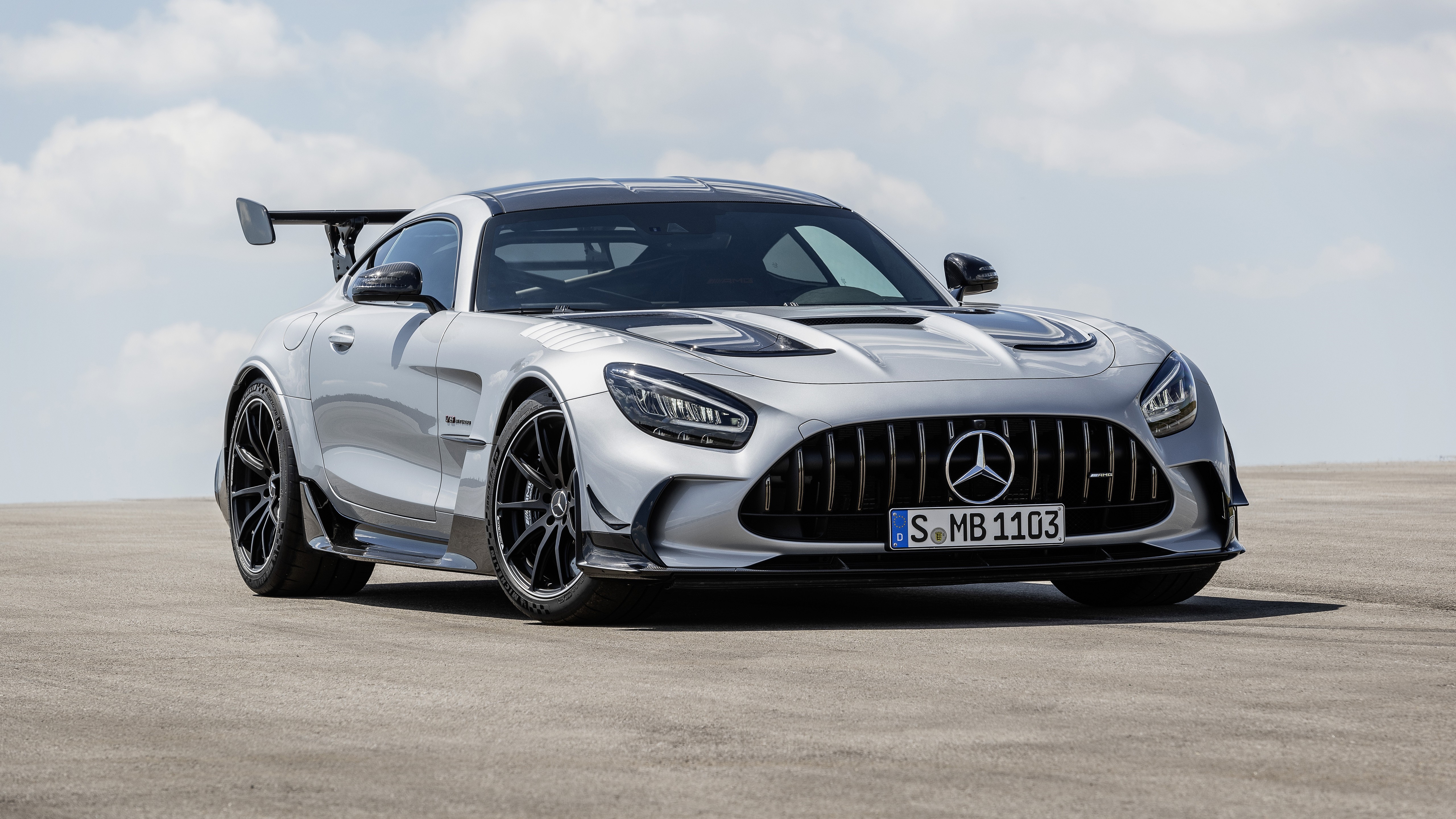 4K Mercedes-AMG GT sports car HD Wallpaper