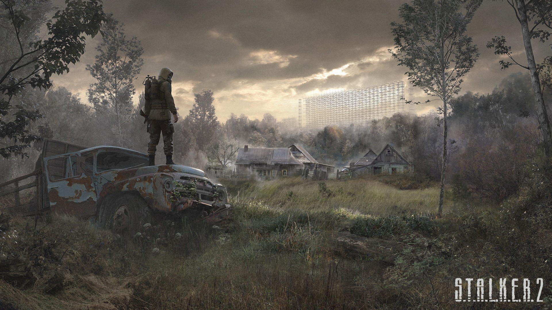 S.T.A.L.K.E.R. 2 Chernobyl abandoned village HD Wallpaper
