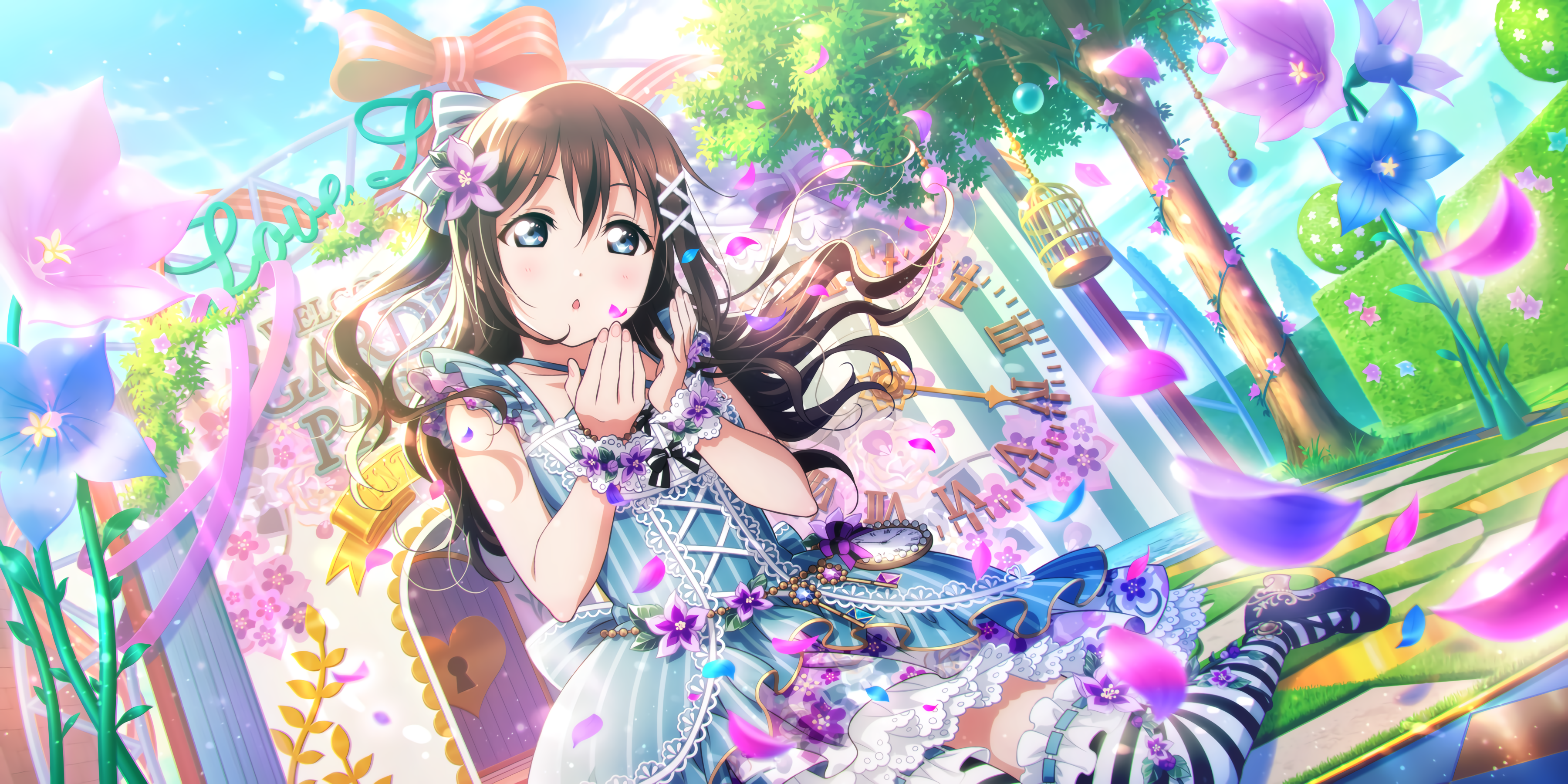 Shizuku Osaka from Love Live! Sunshine!! HD Wallpaper