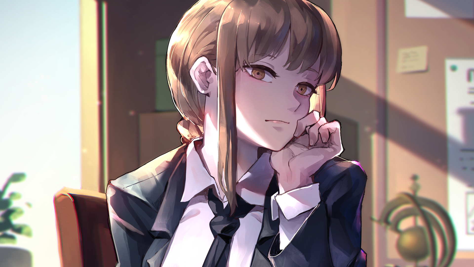 Makima from Chainsaw Man HD Wallpaper