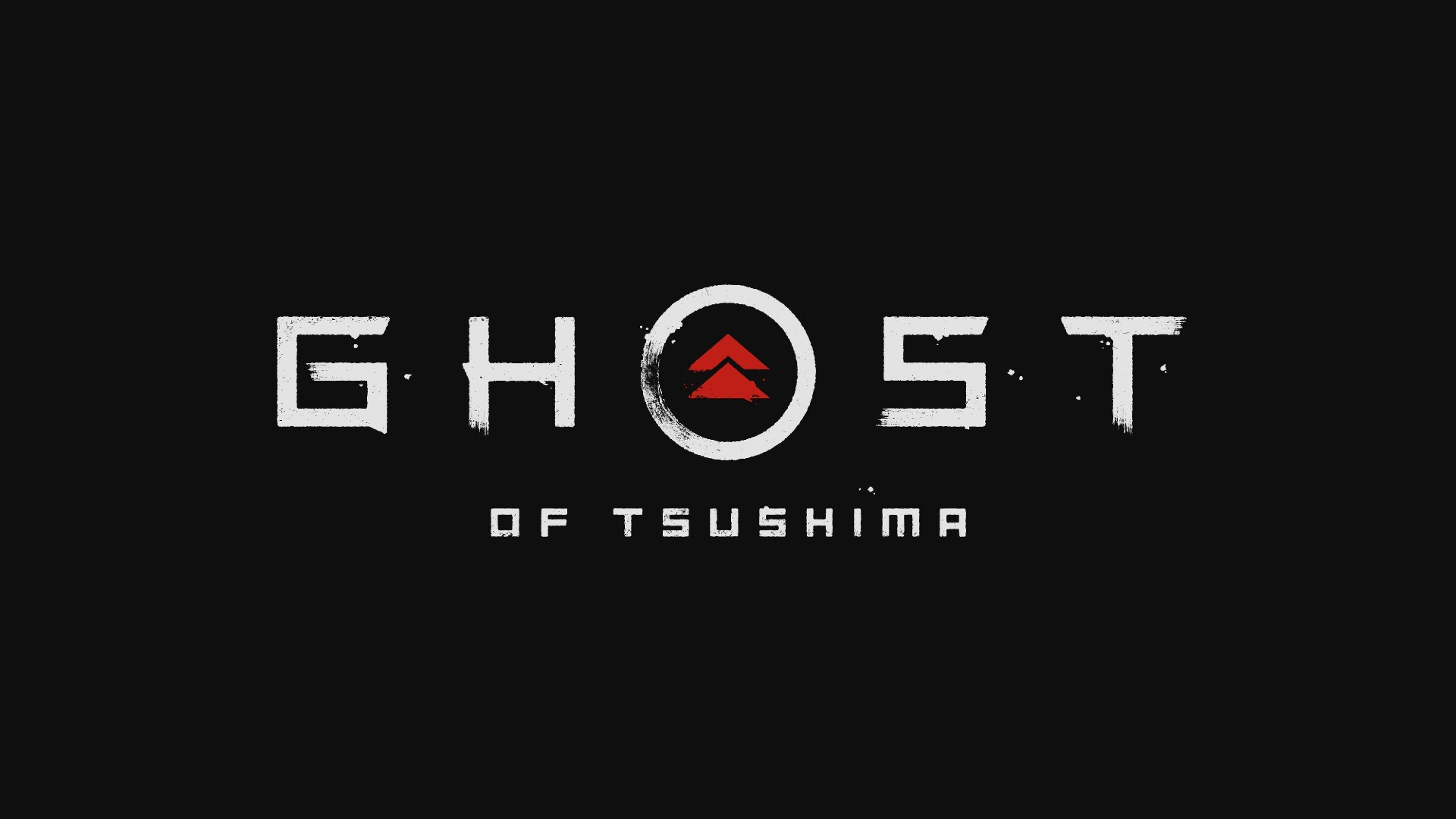 Ghost of Tsushima video game logo HD Wallpaper