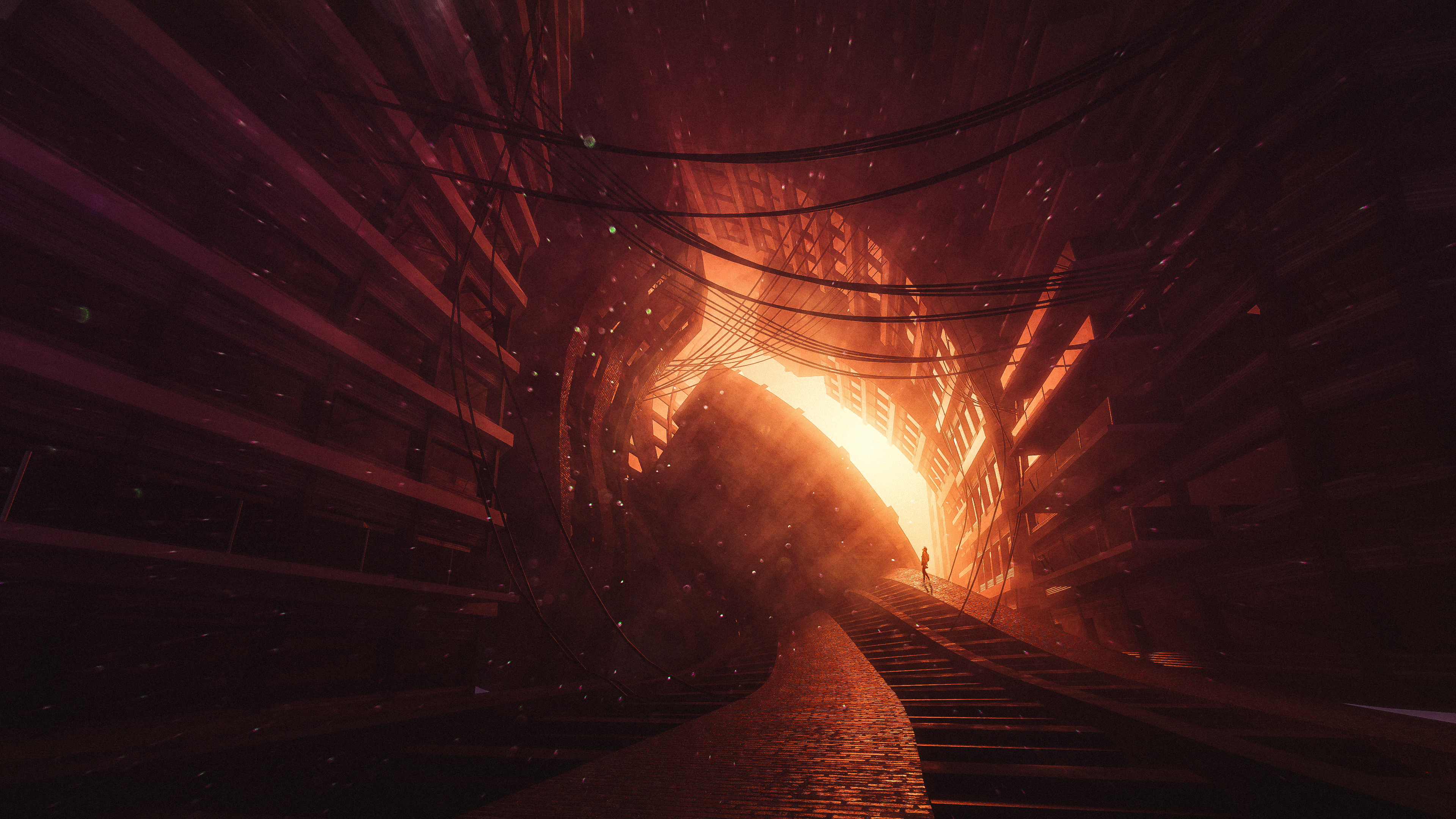4K Dystopian Digital Art Artwork HD Wallpaper