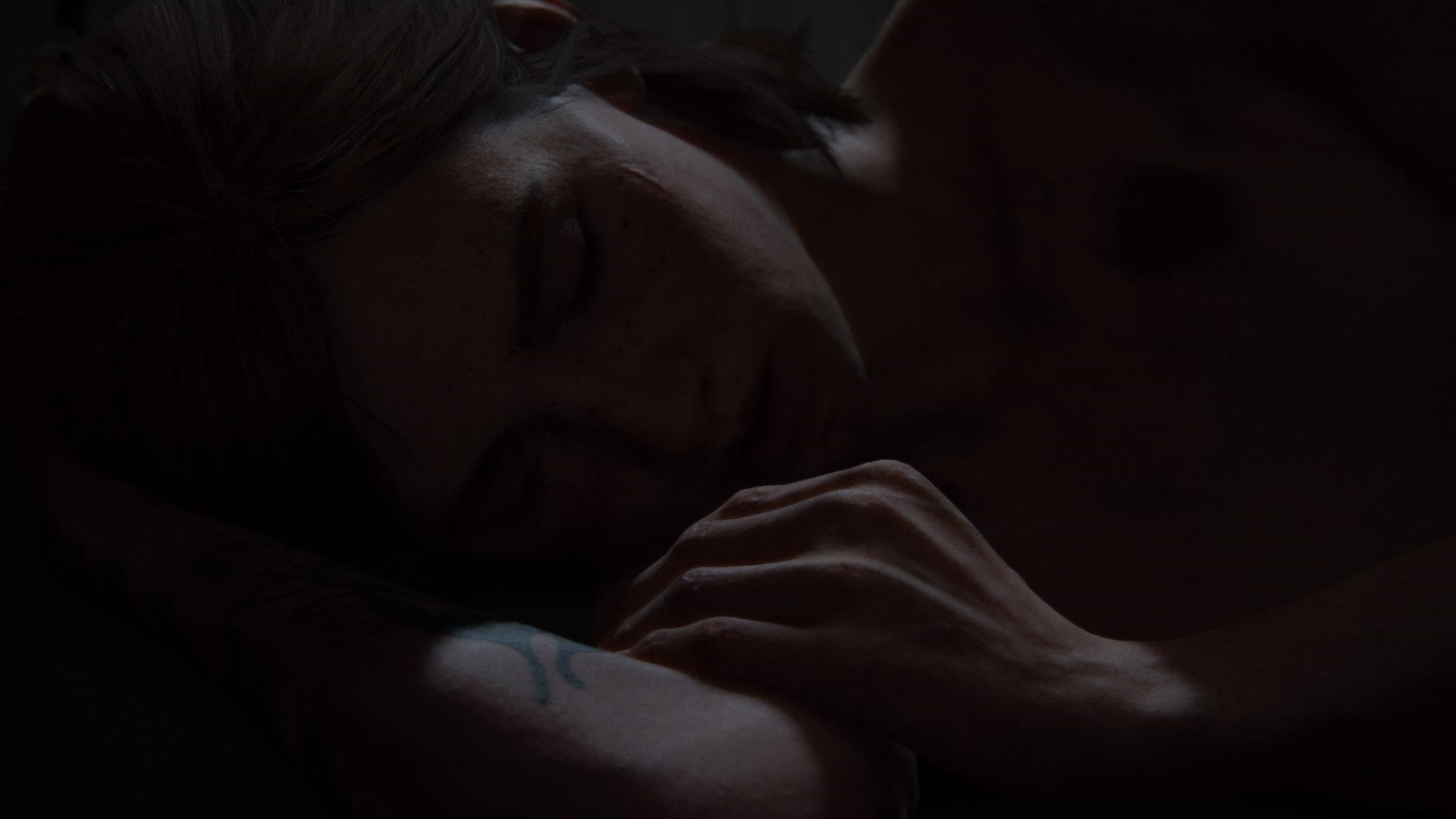 Ellie from The Last of Us 2 sleeping HD Wallpaper