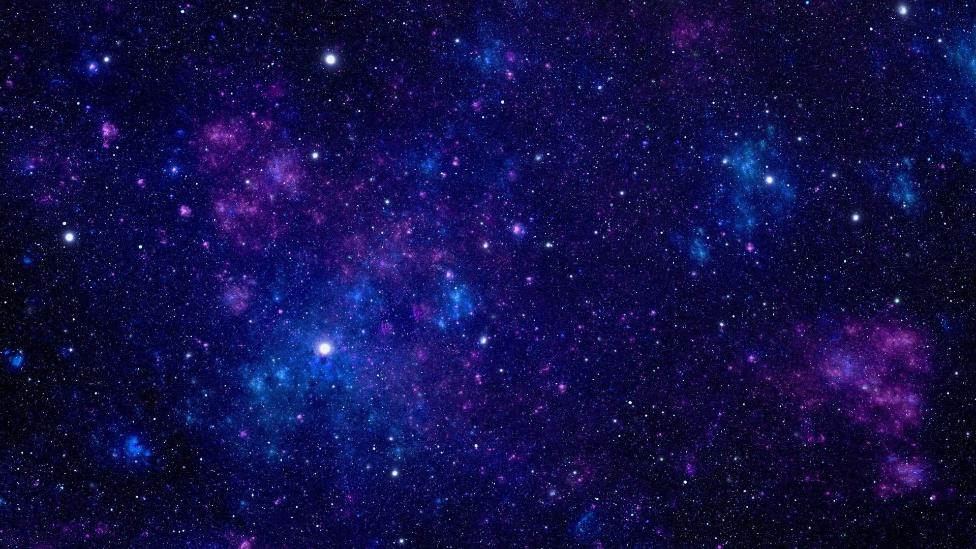 Deep space nebula with stars and galaxies HD Wallpaper