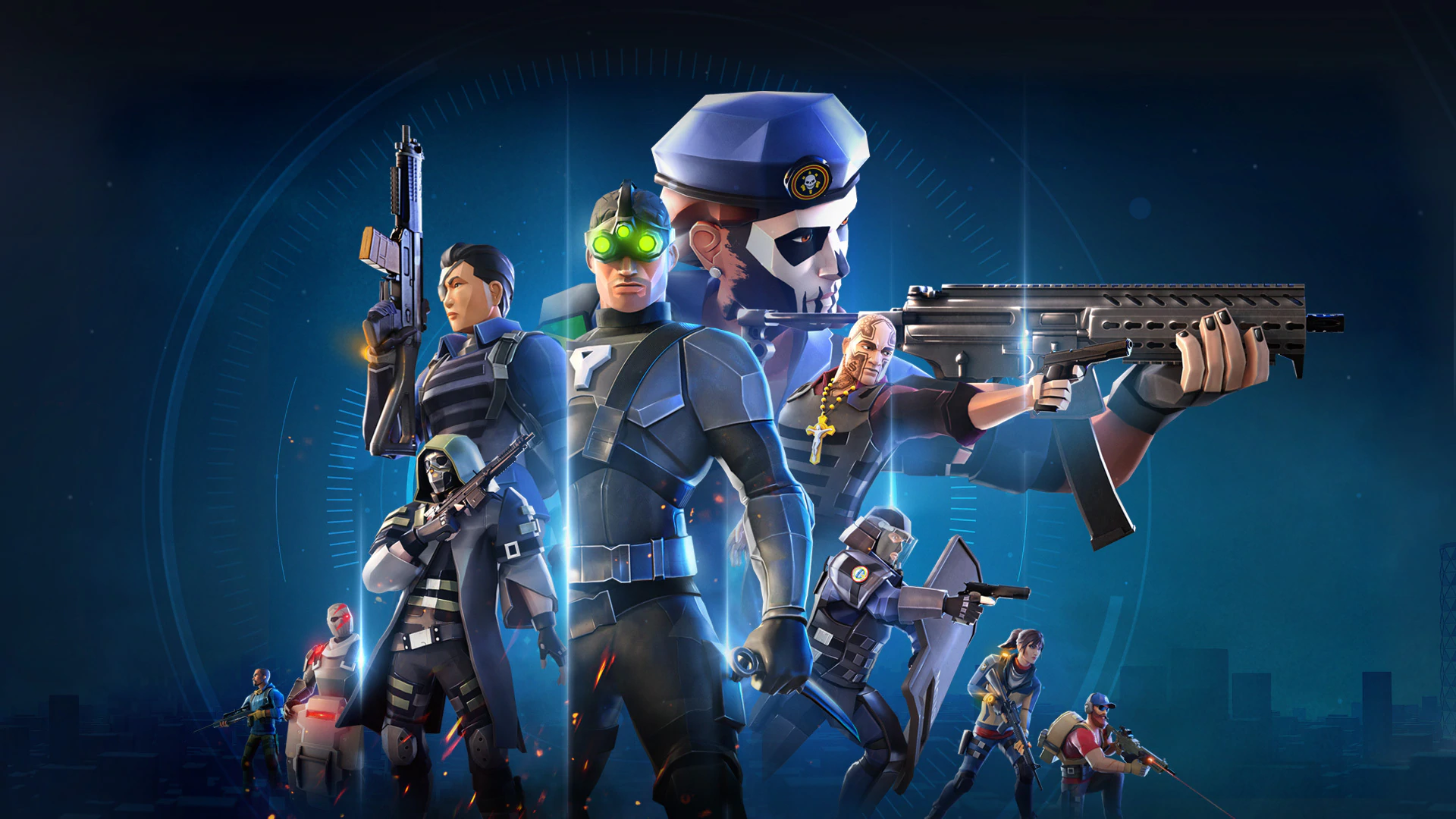 Rainbow Six Siege characters with tactical gear and weapons HD Wallpaper