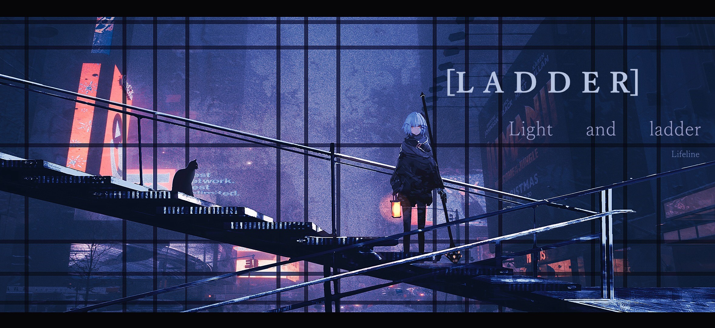 [LADDER] Light and ladder Lifeline HD Wallpaper